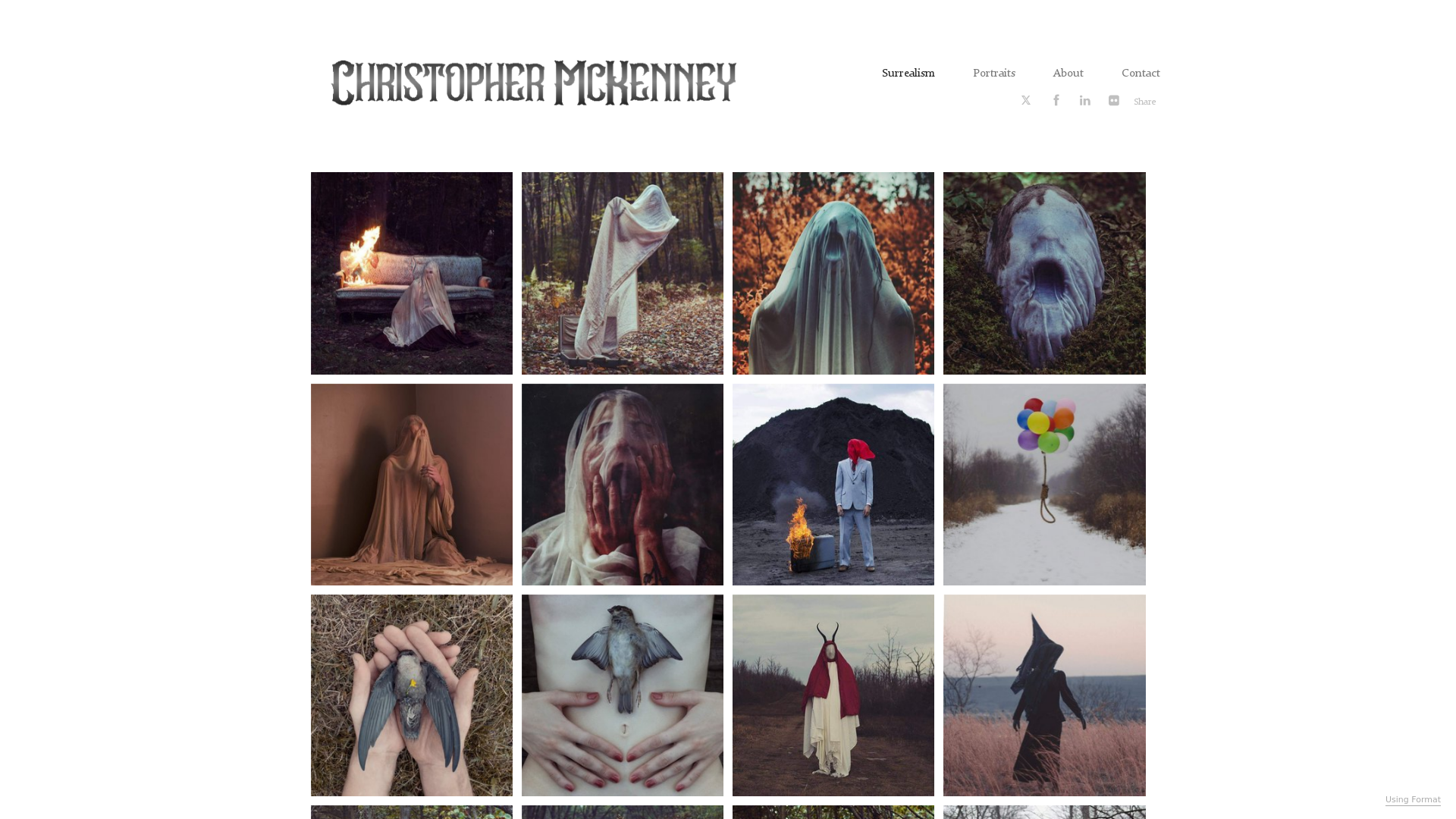 online photography portfolio
