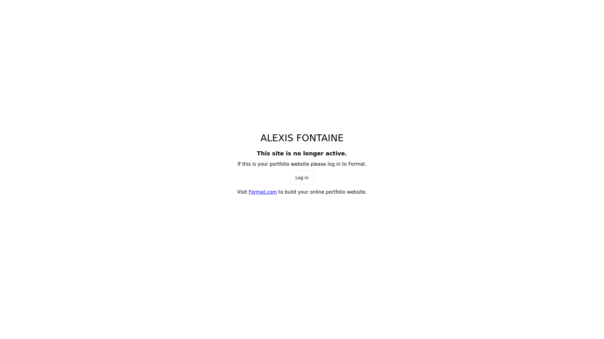 Alexis Fontaine desktop
