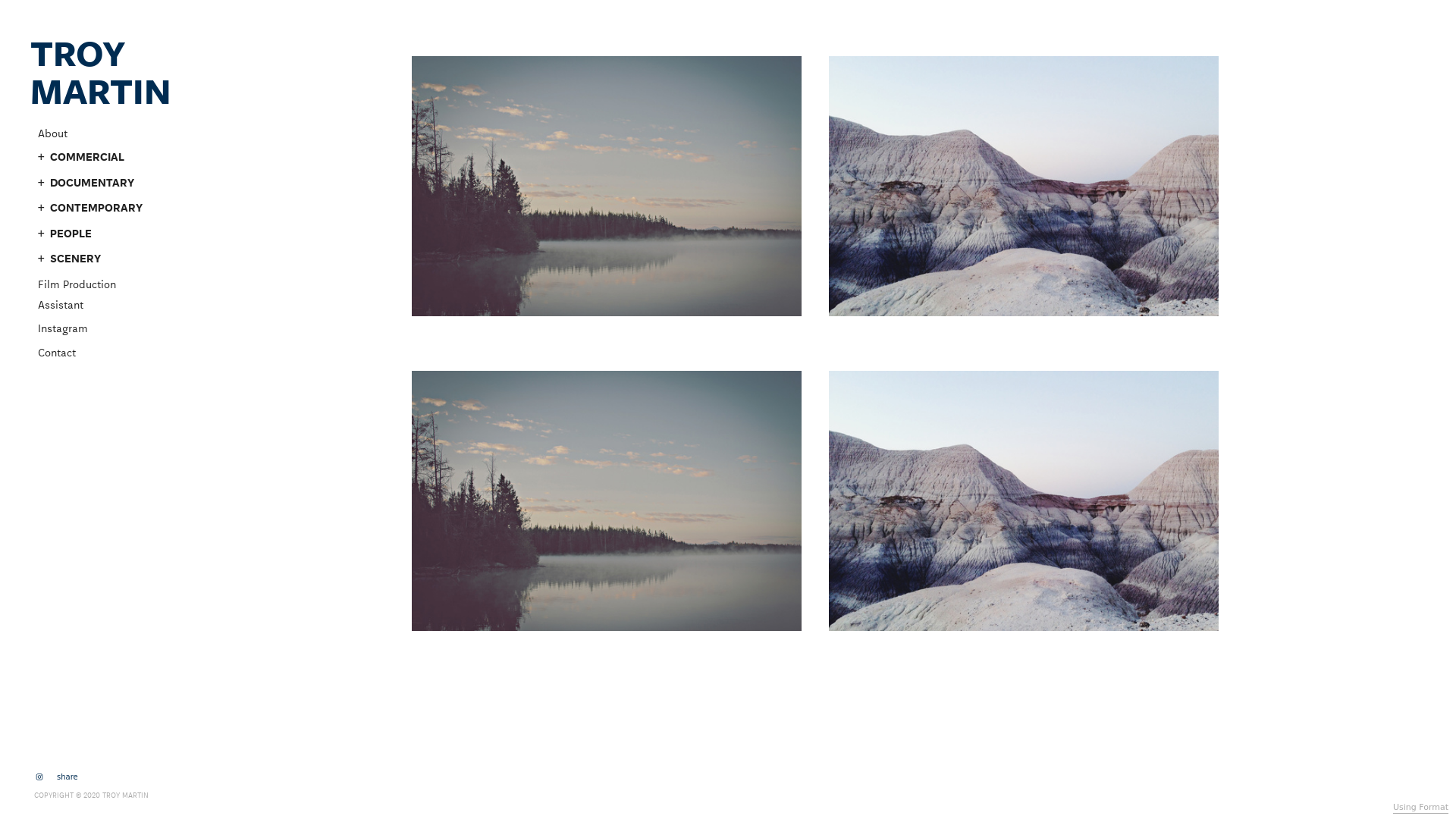 online photography portfolio