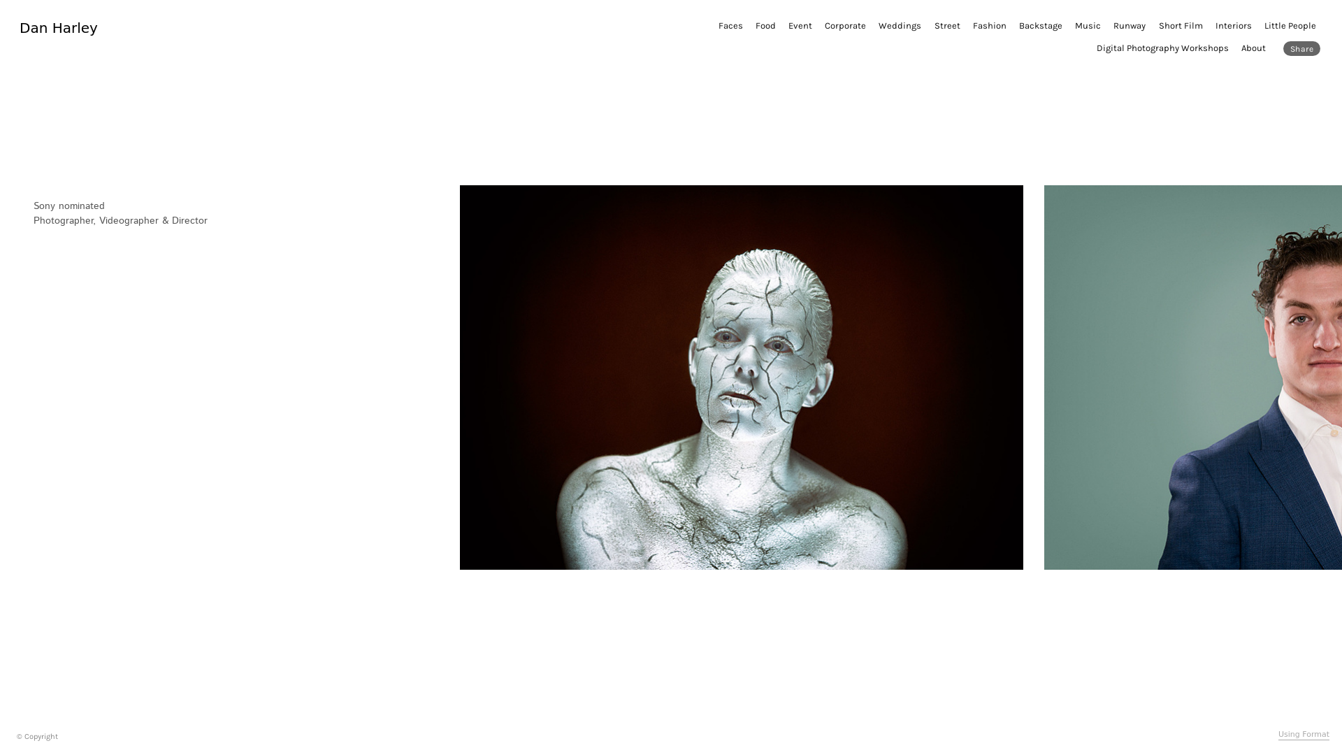 online photography portfolio