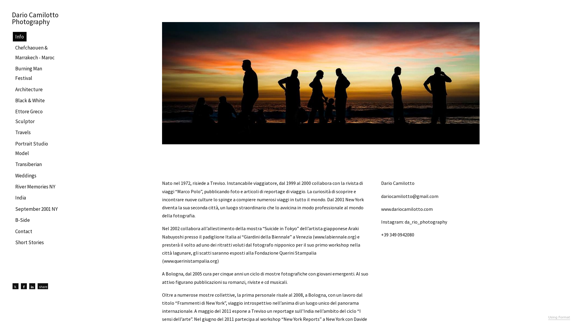 online photography portfolio
