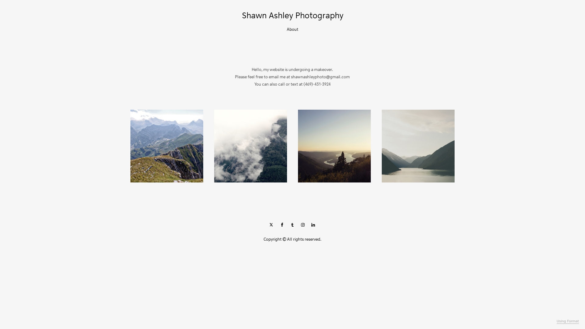 online photography portfolio