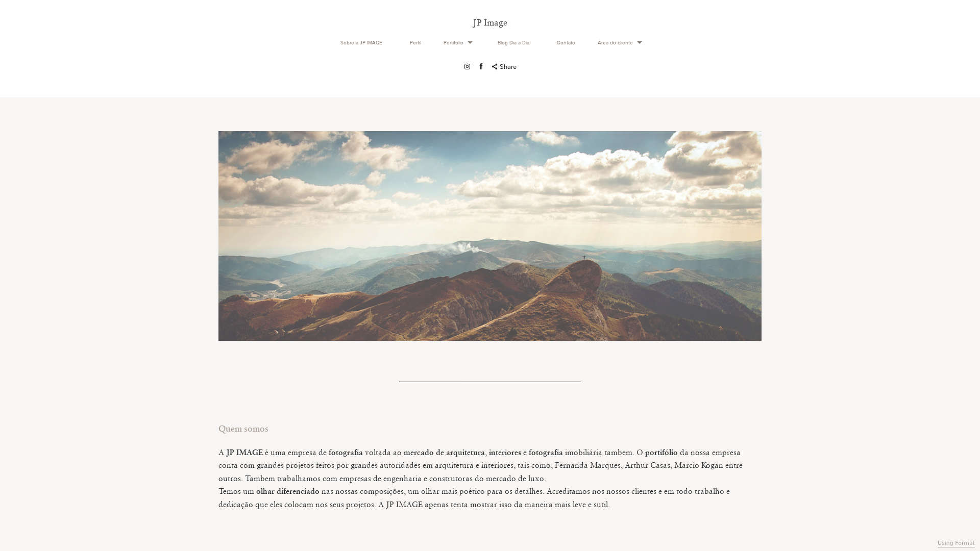 online photography portfolio