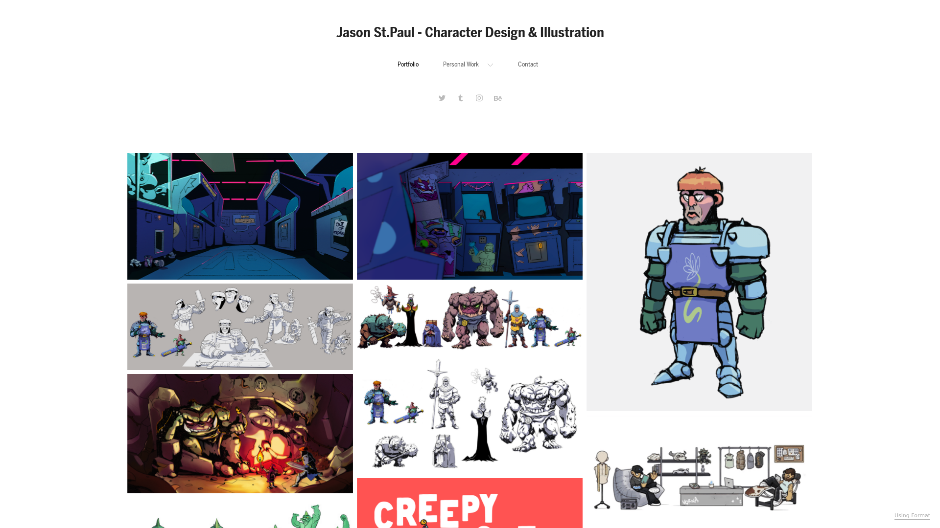 Format portfolio
