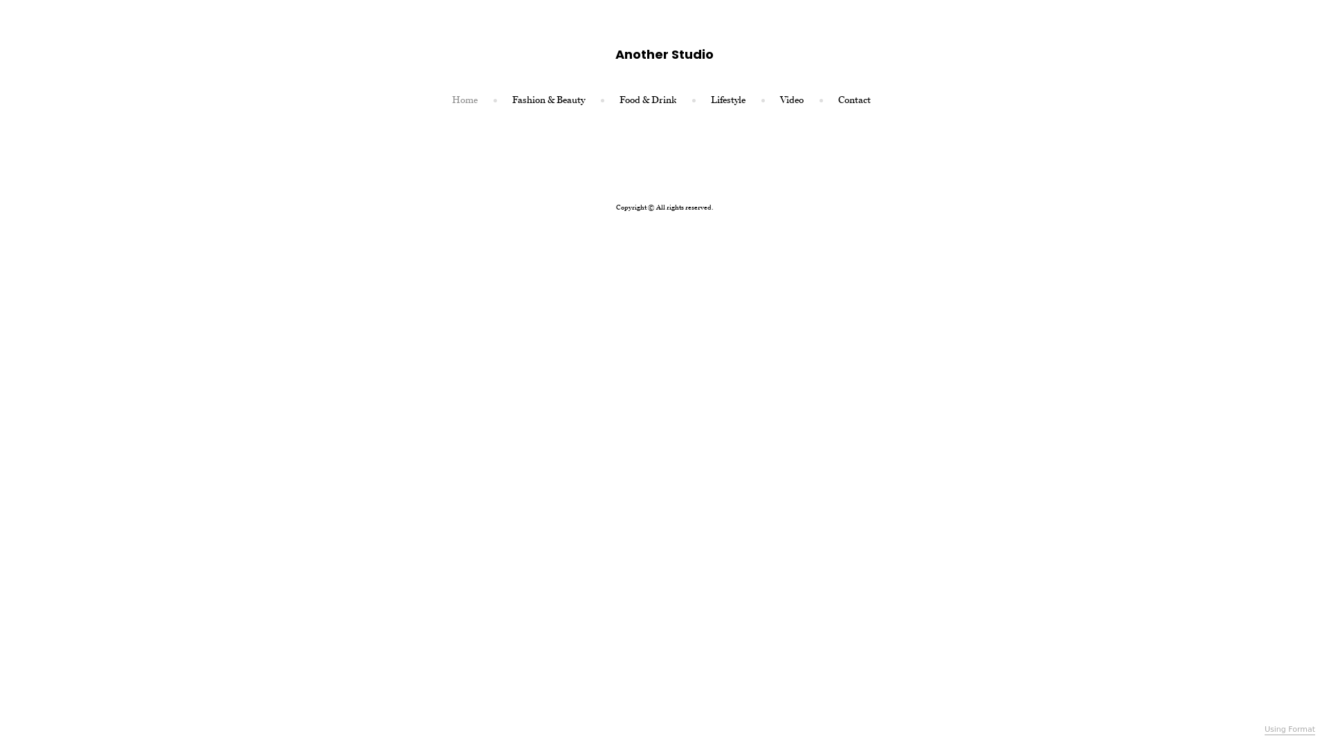 online photography portfolio