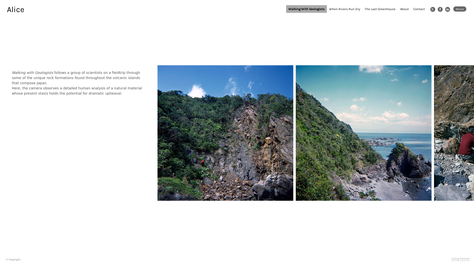 online photography portfolio
