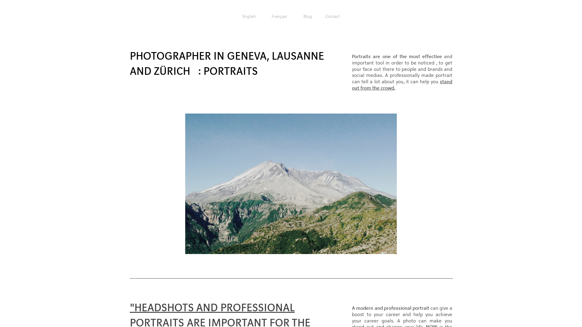 online photography portfolio