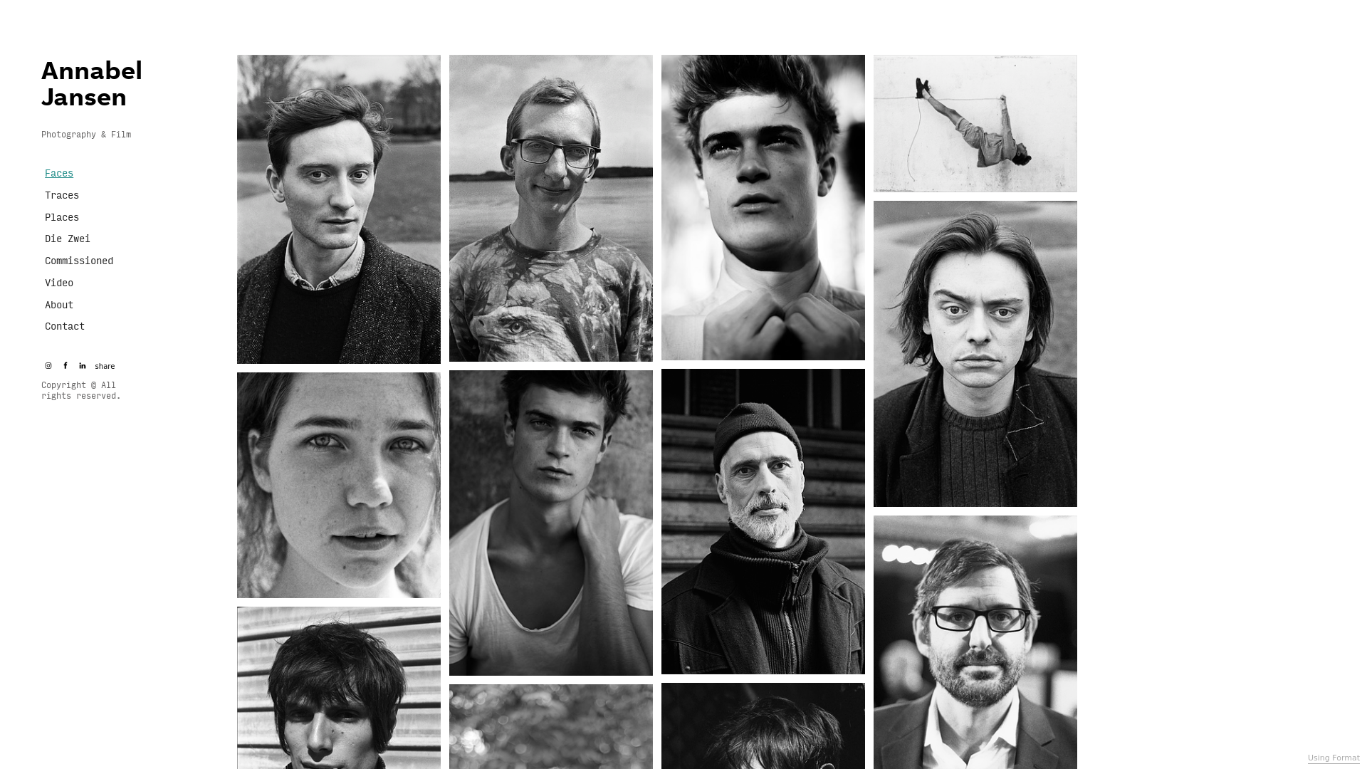 online photography portfolio