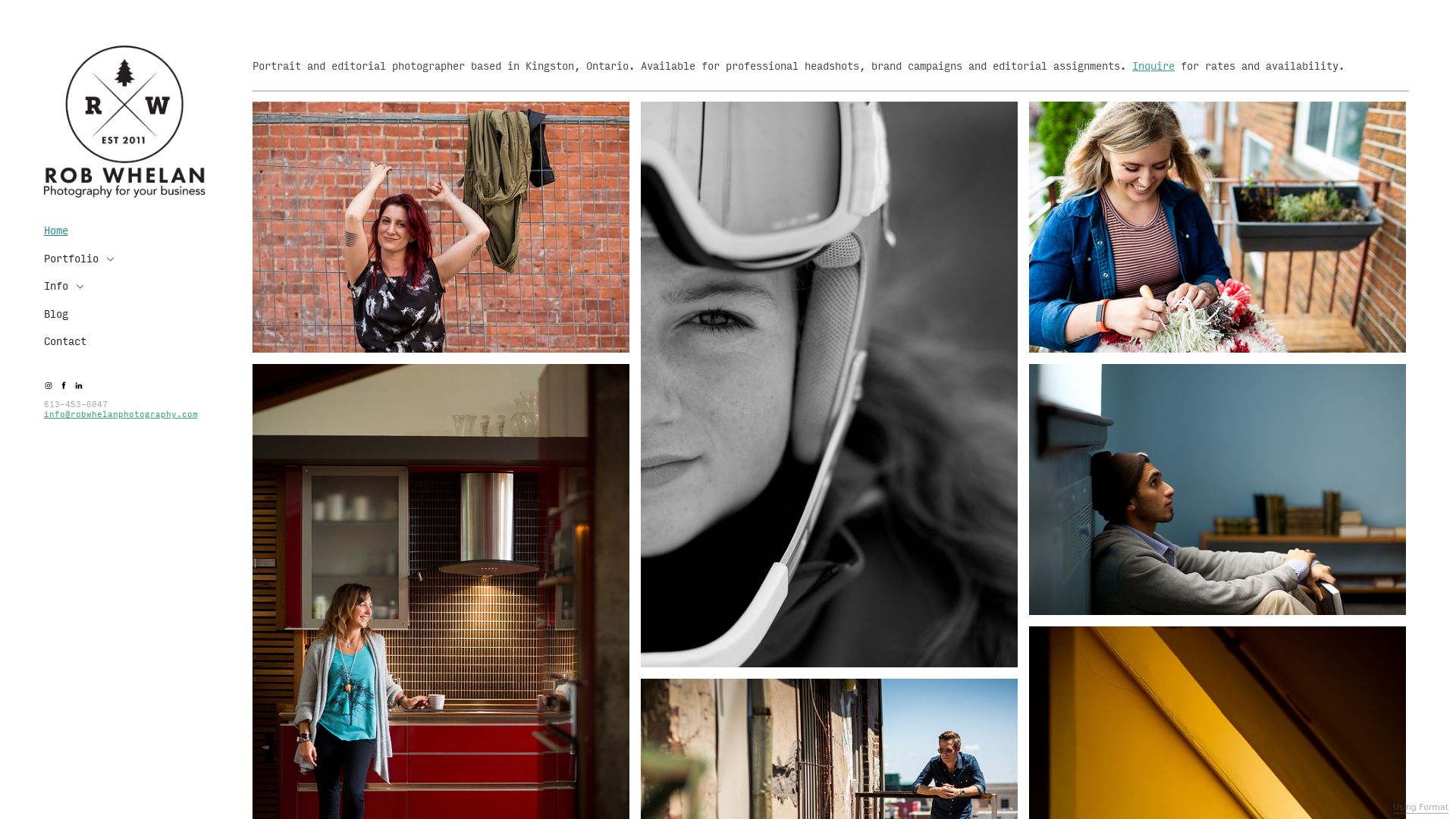 online photography portfolio