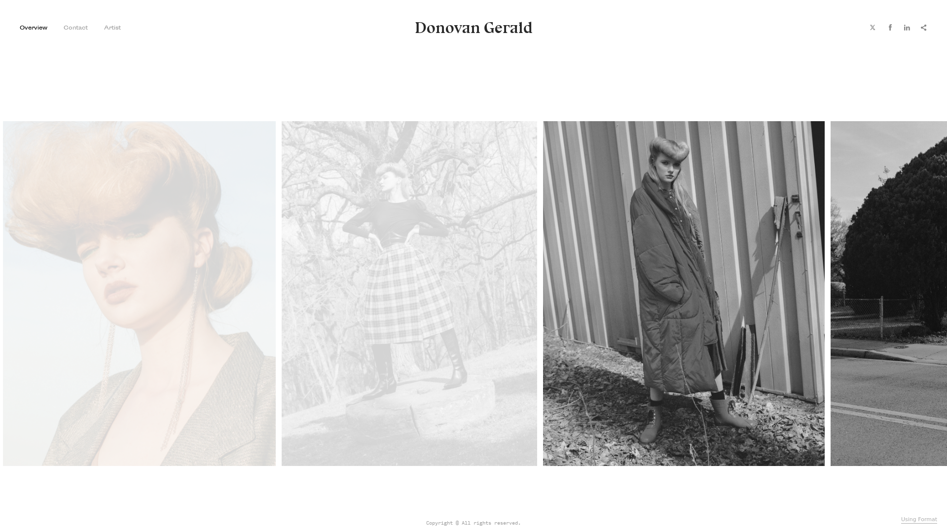online photography portfolio