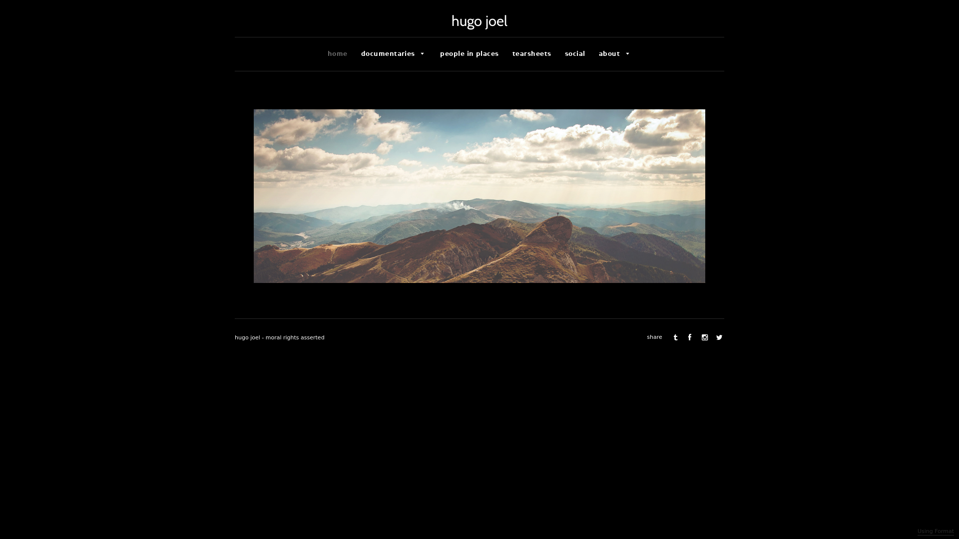online photography portfolio