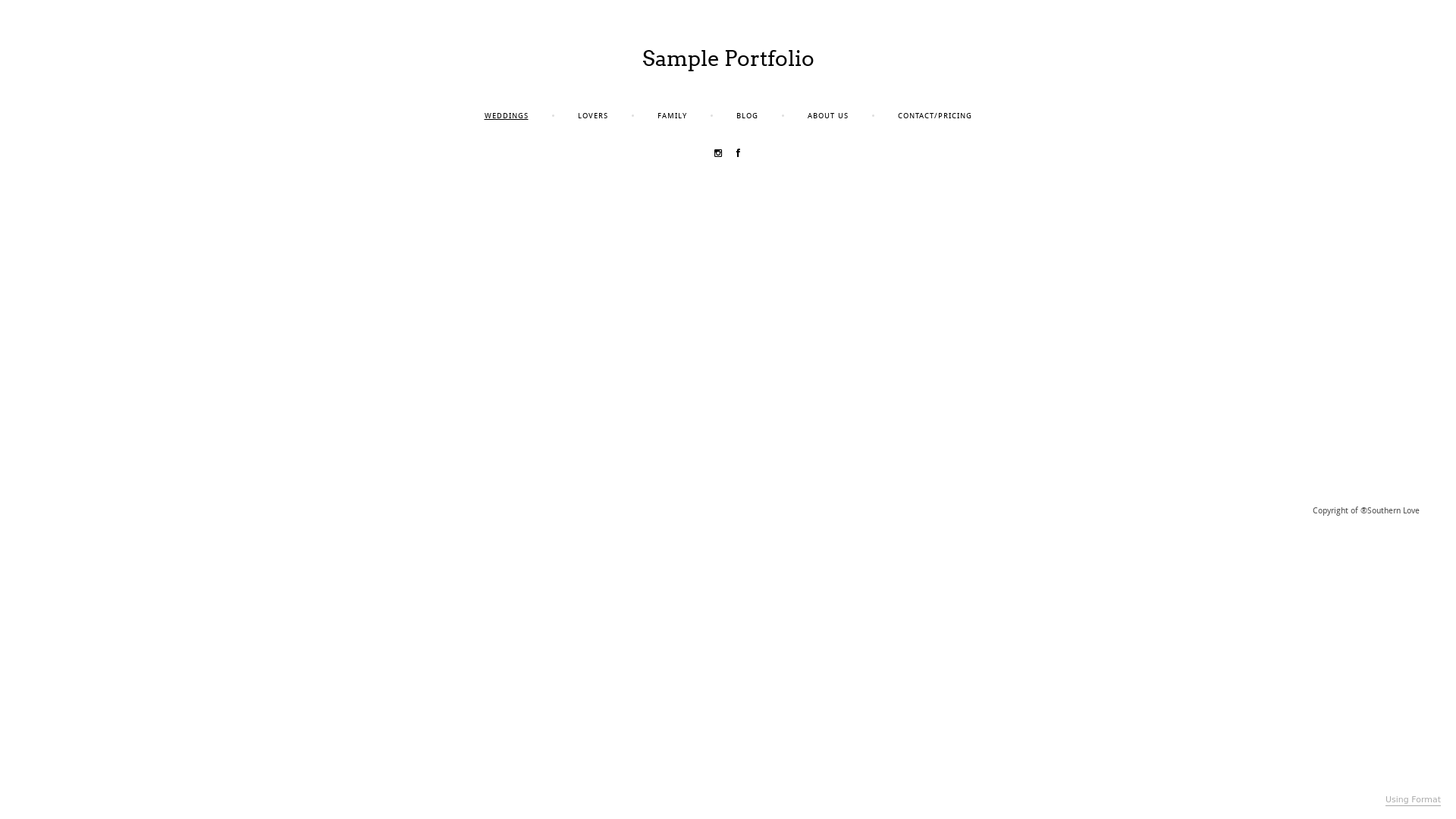 online photography portfolio