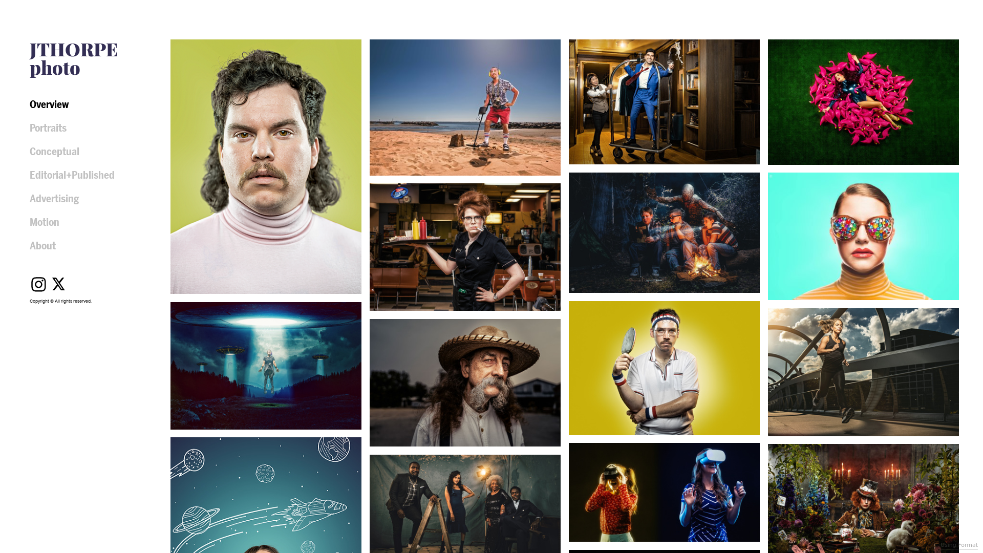 online photography portfolio