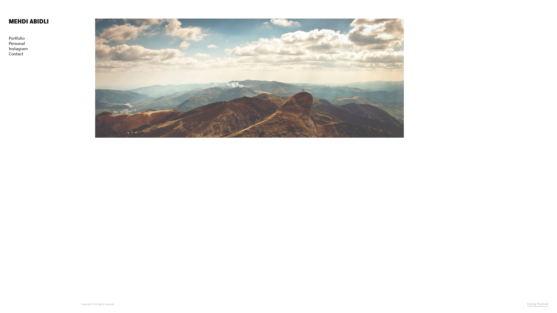 online photography portfolio