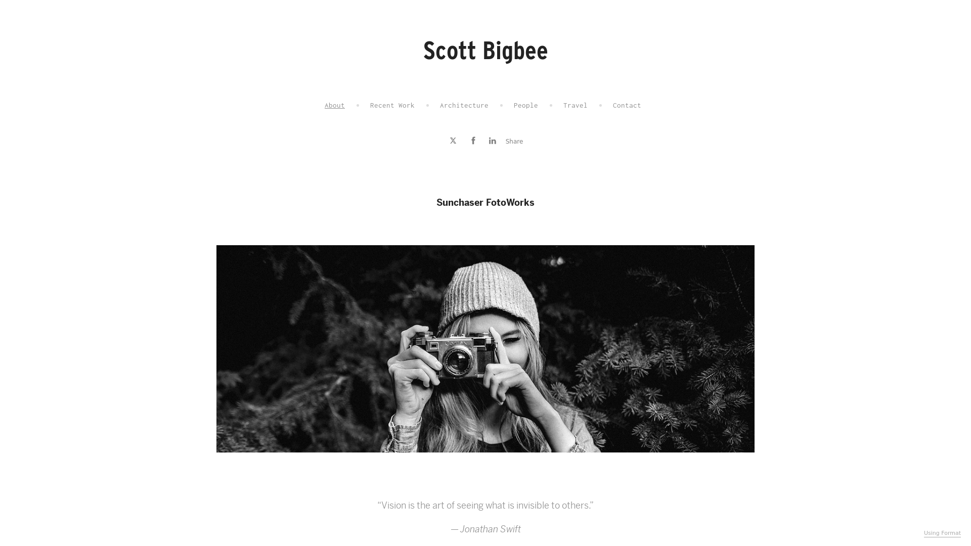 Format portfolio