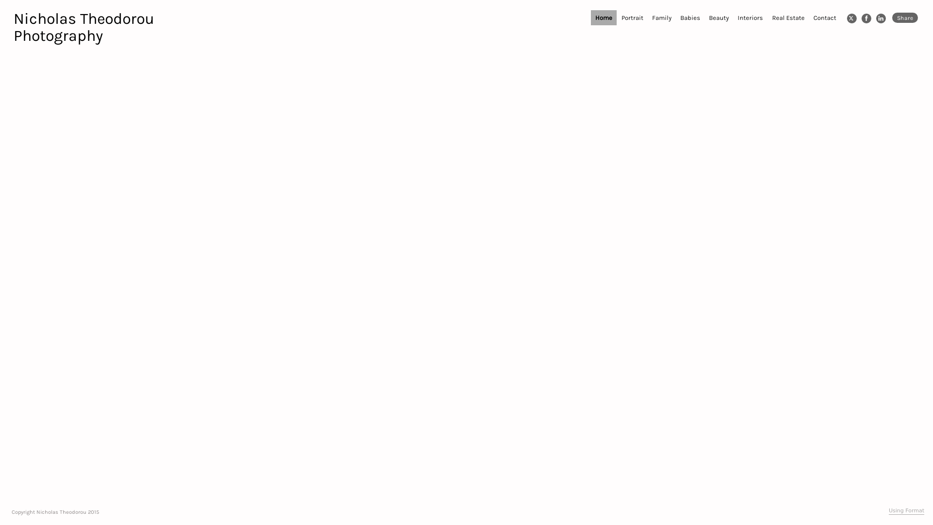 online photography portfolio