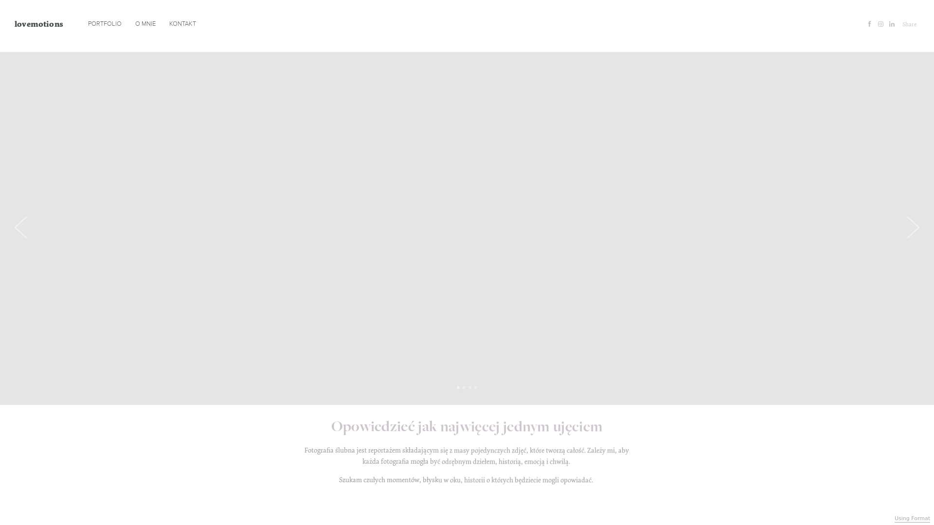 online photography portfolio
