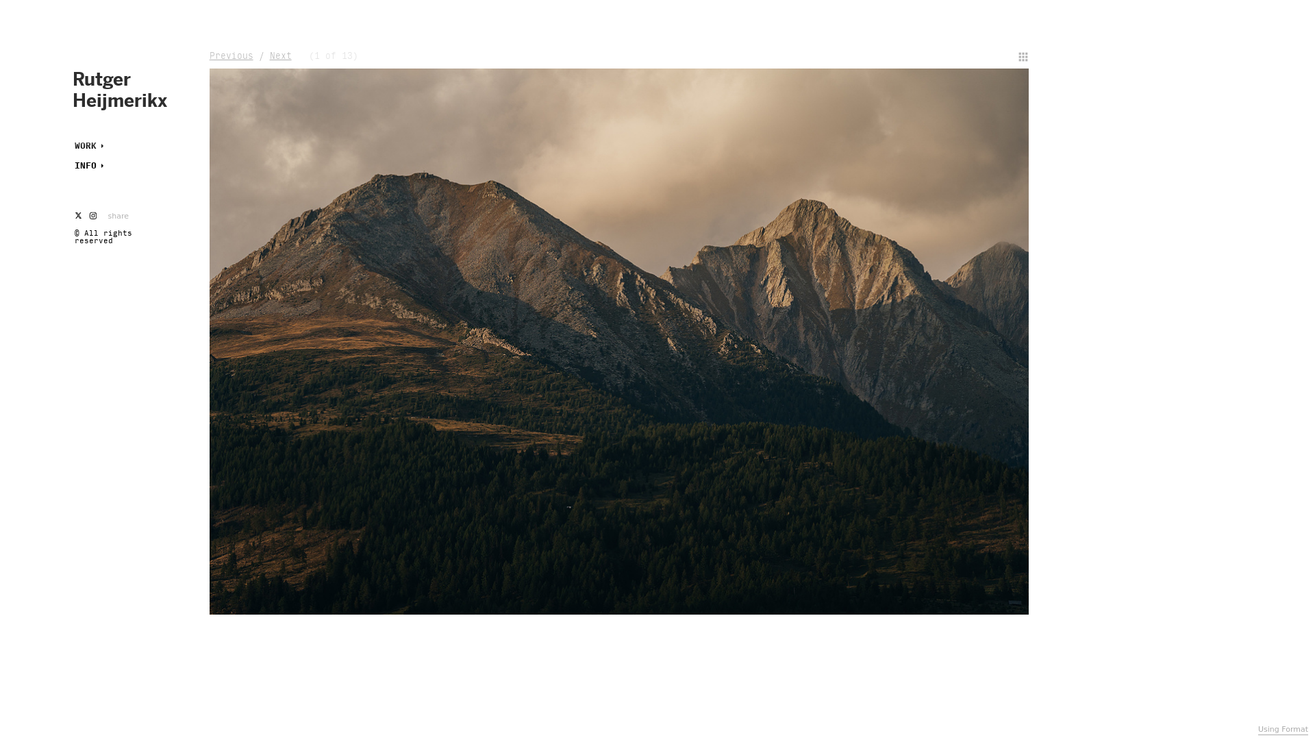 online photography portfolio