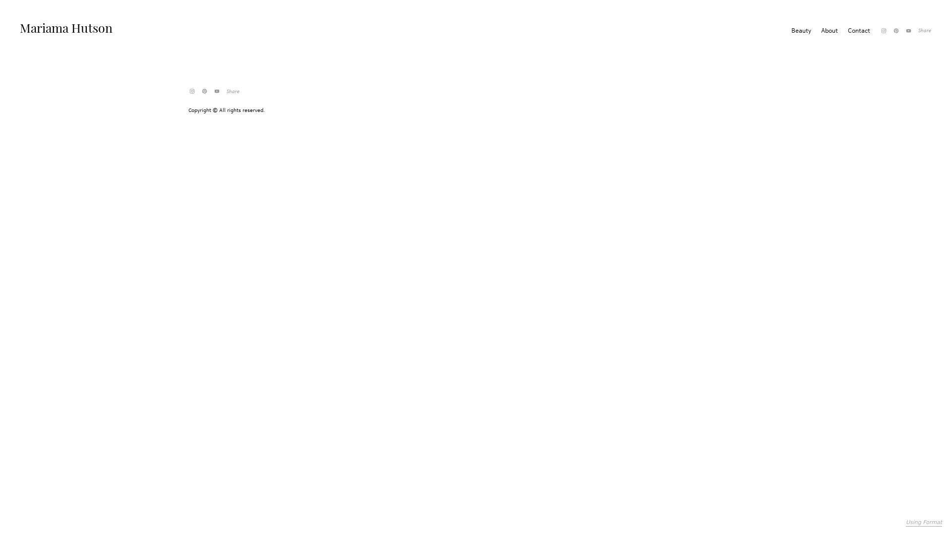 online photography portfolio