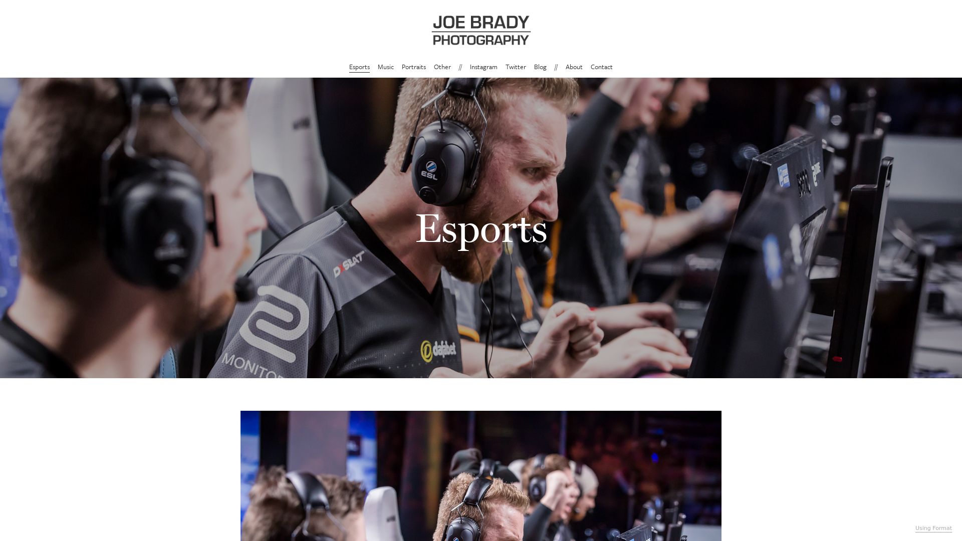online photography portfolio