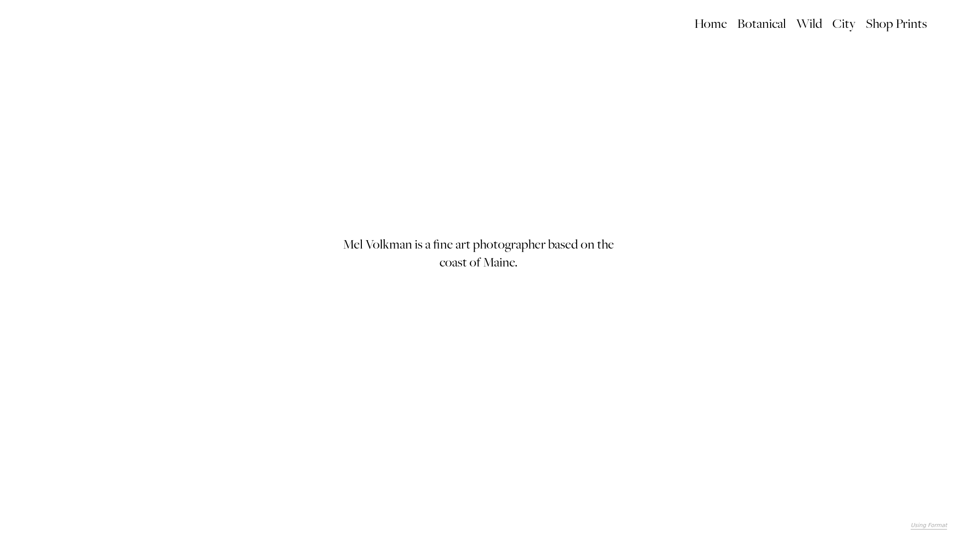 online photography portfolio