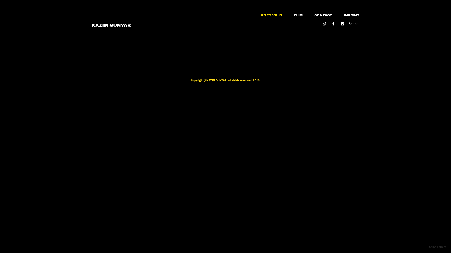 online photography portfolio