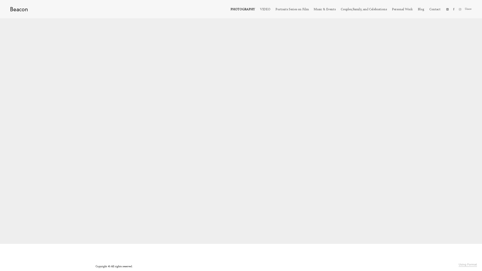 online photography portfolio