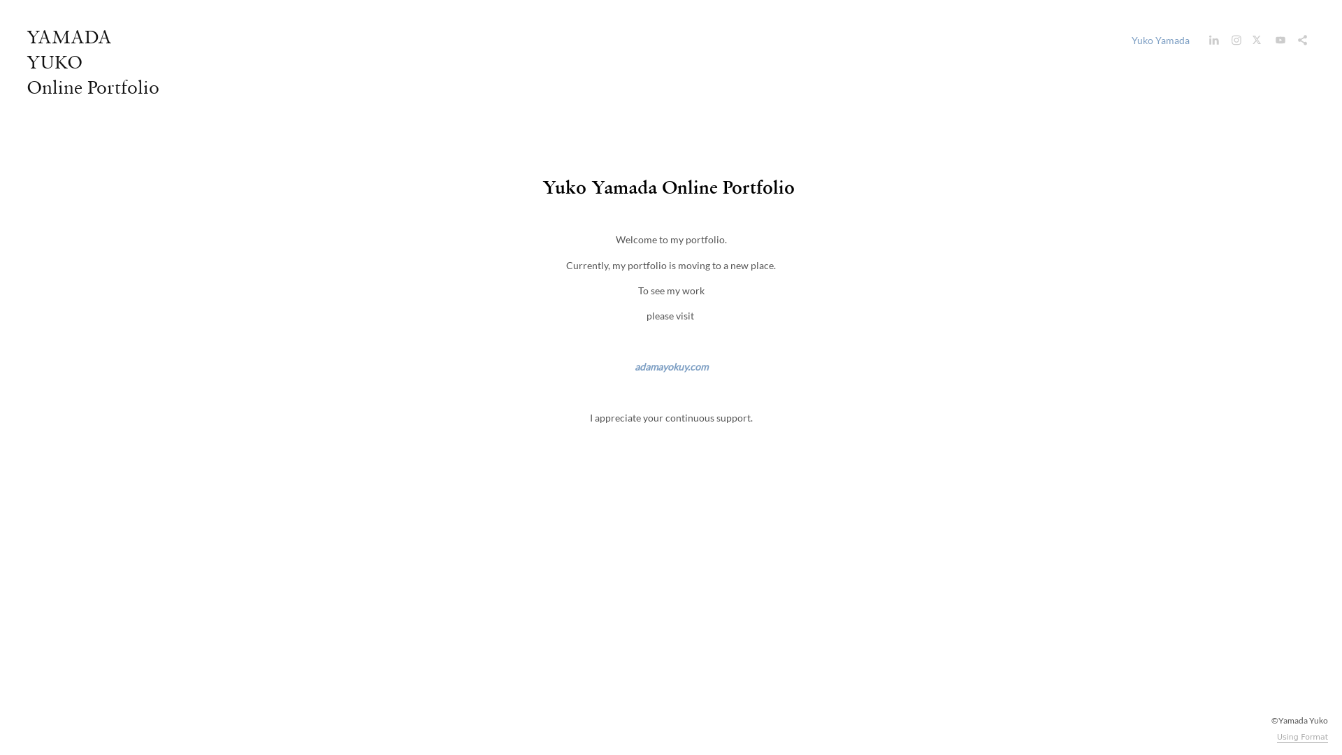 online photography portfolio