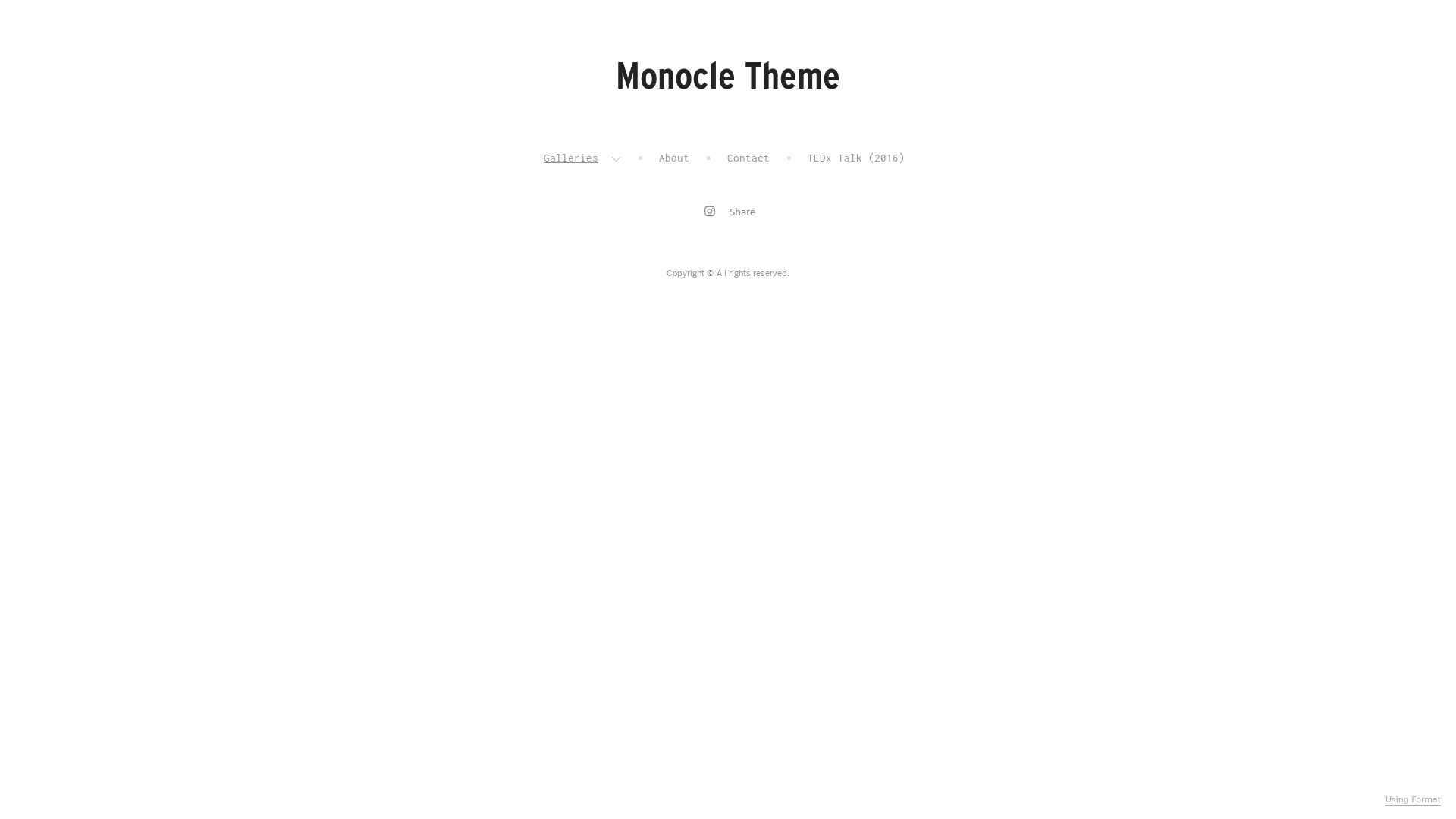 online photography portfolio