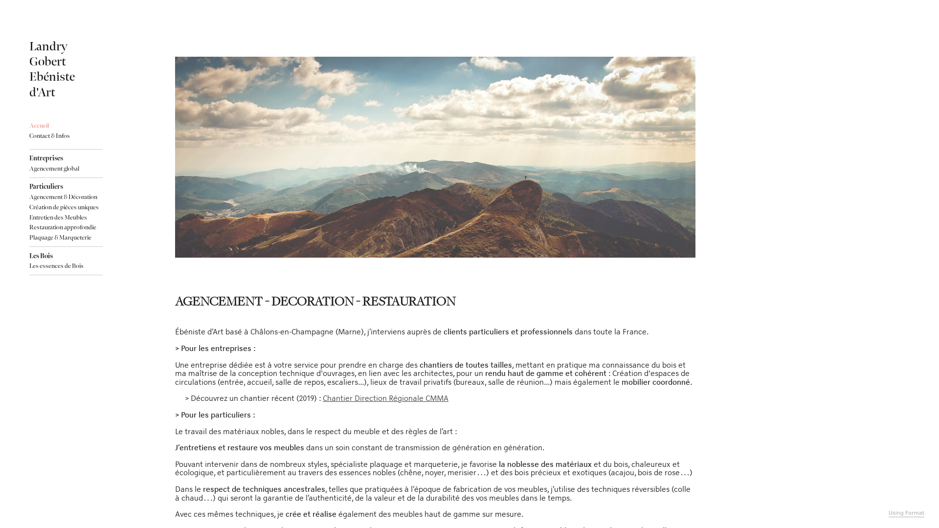 online photography portfolio