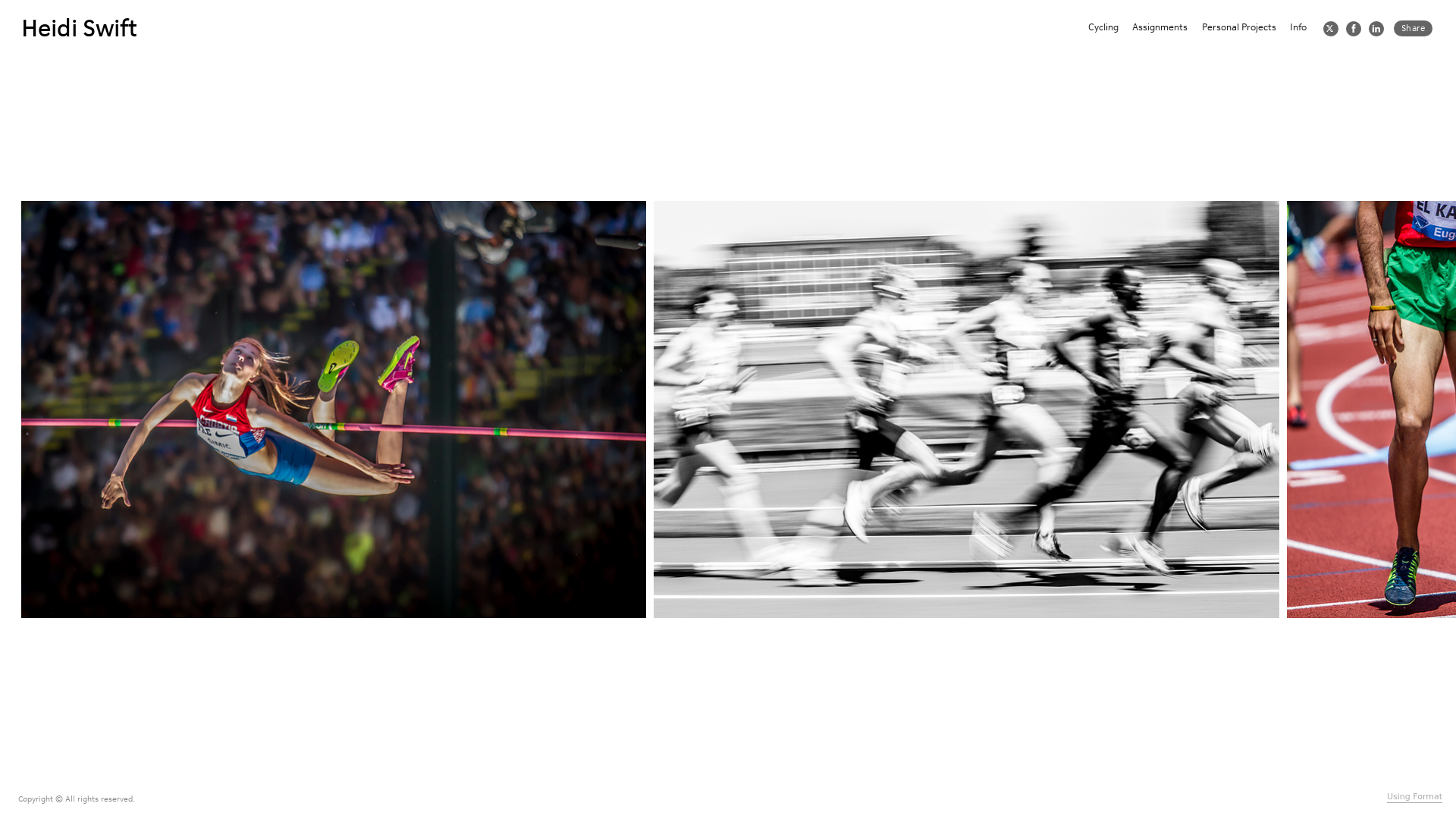 online photography portfolio