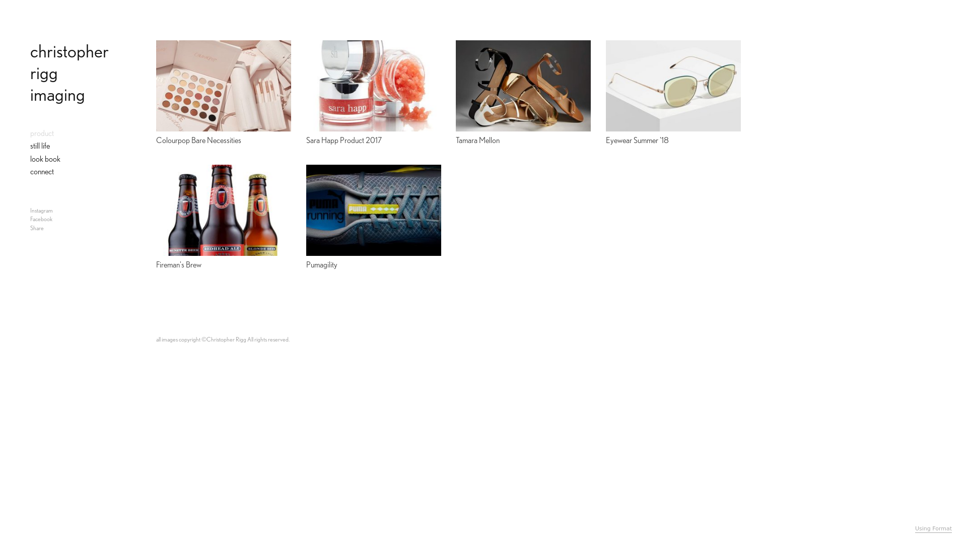 online photography portfolio