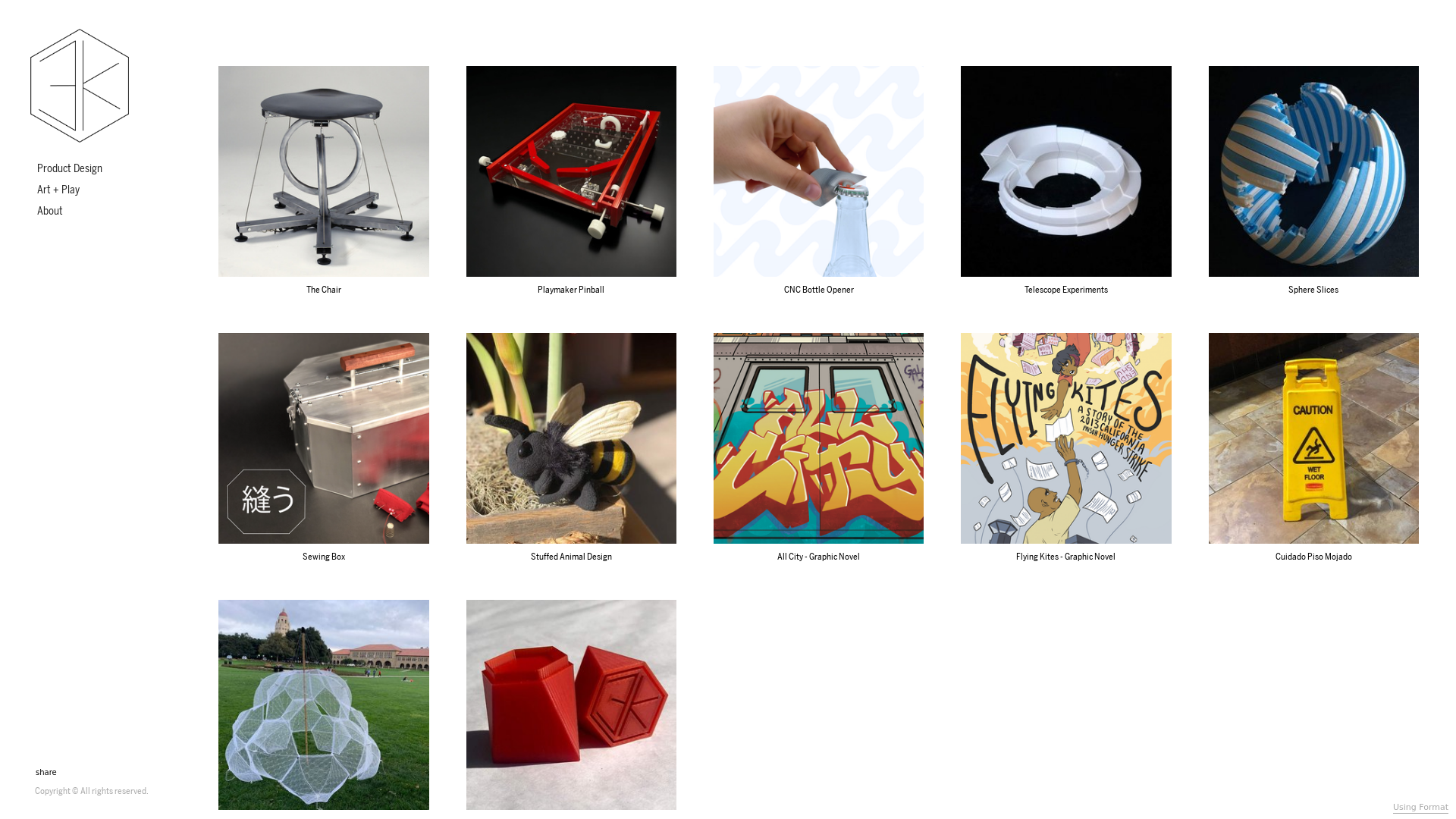 Format portfolio