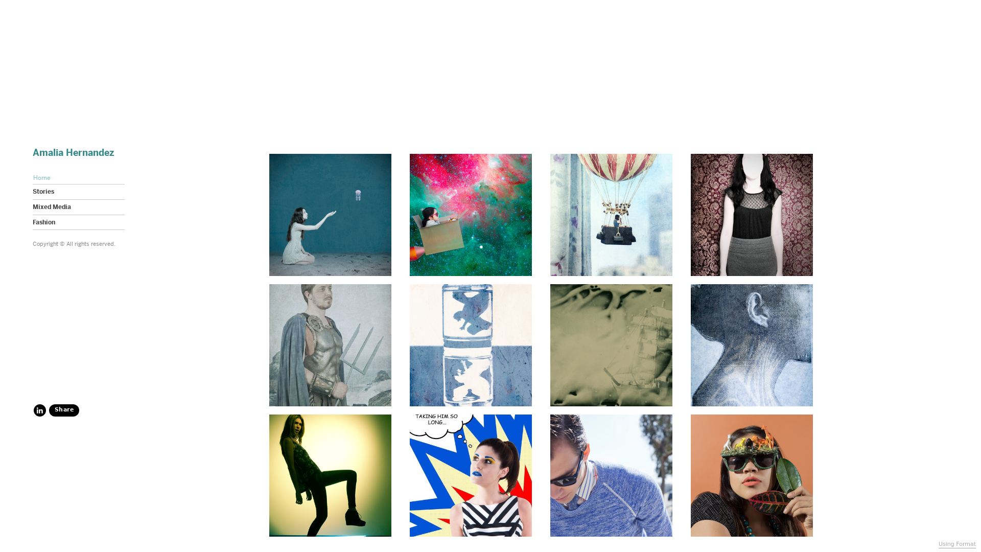 online photography portfolio