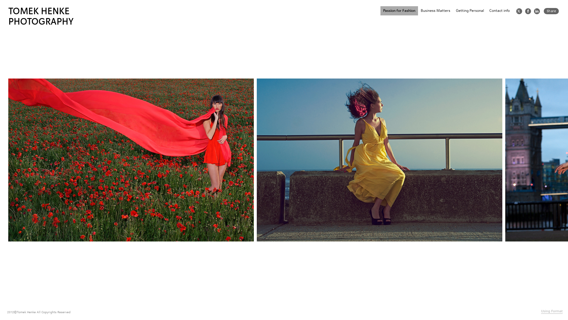 online photography portfolio