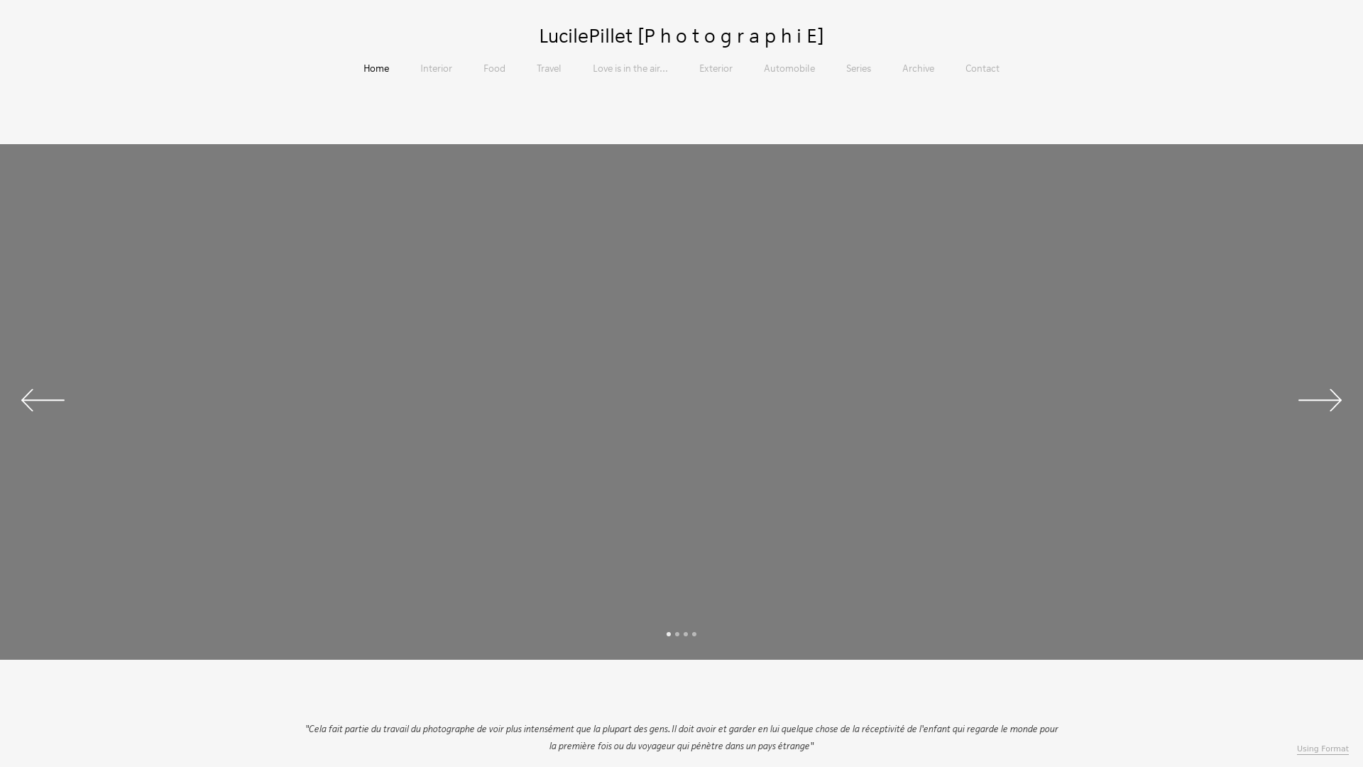 online photography portfolio