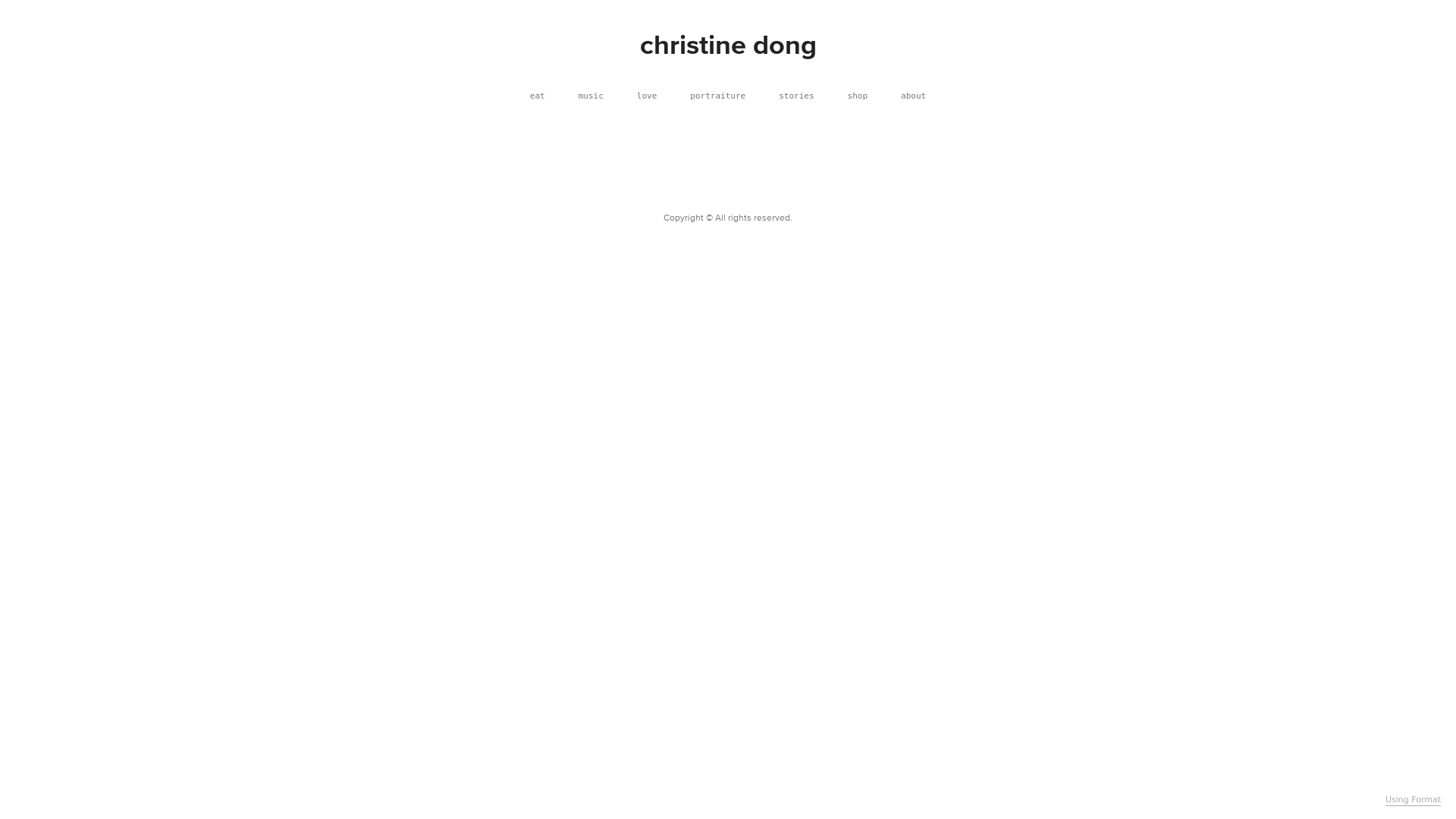 online photography portfolio