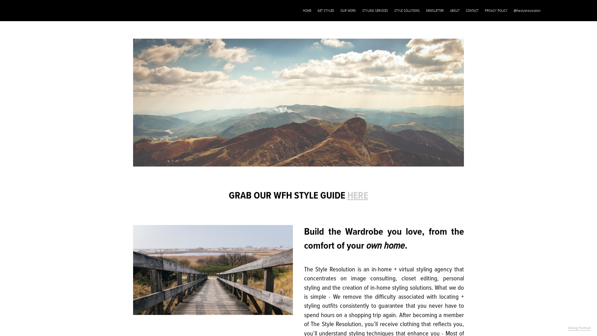 Format portfolio