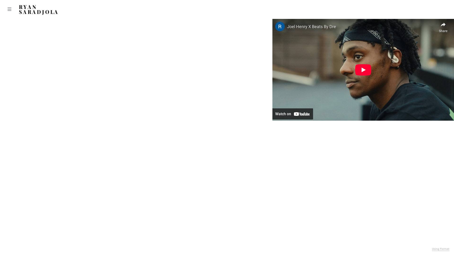 online photography portfolio