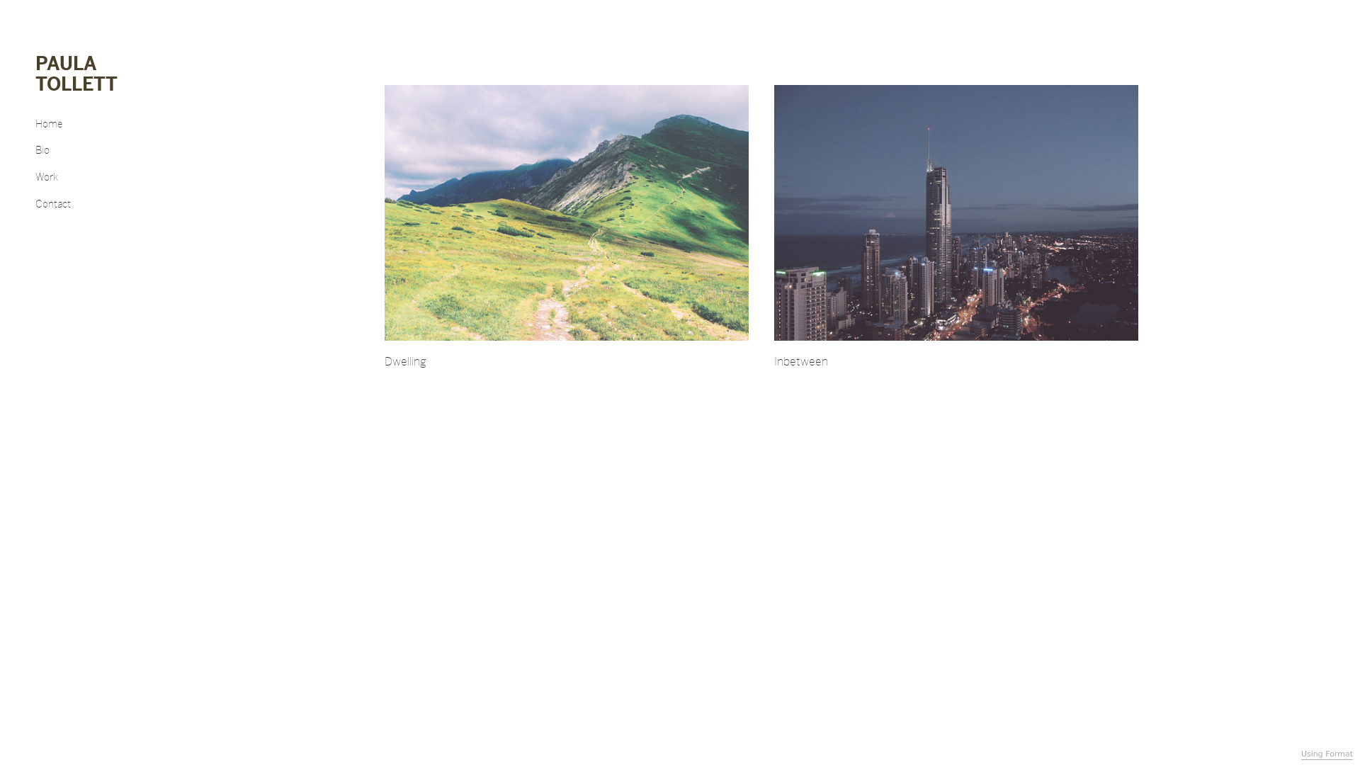 online photography portfolio