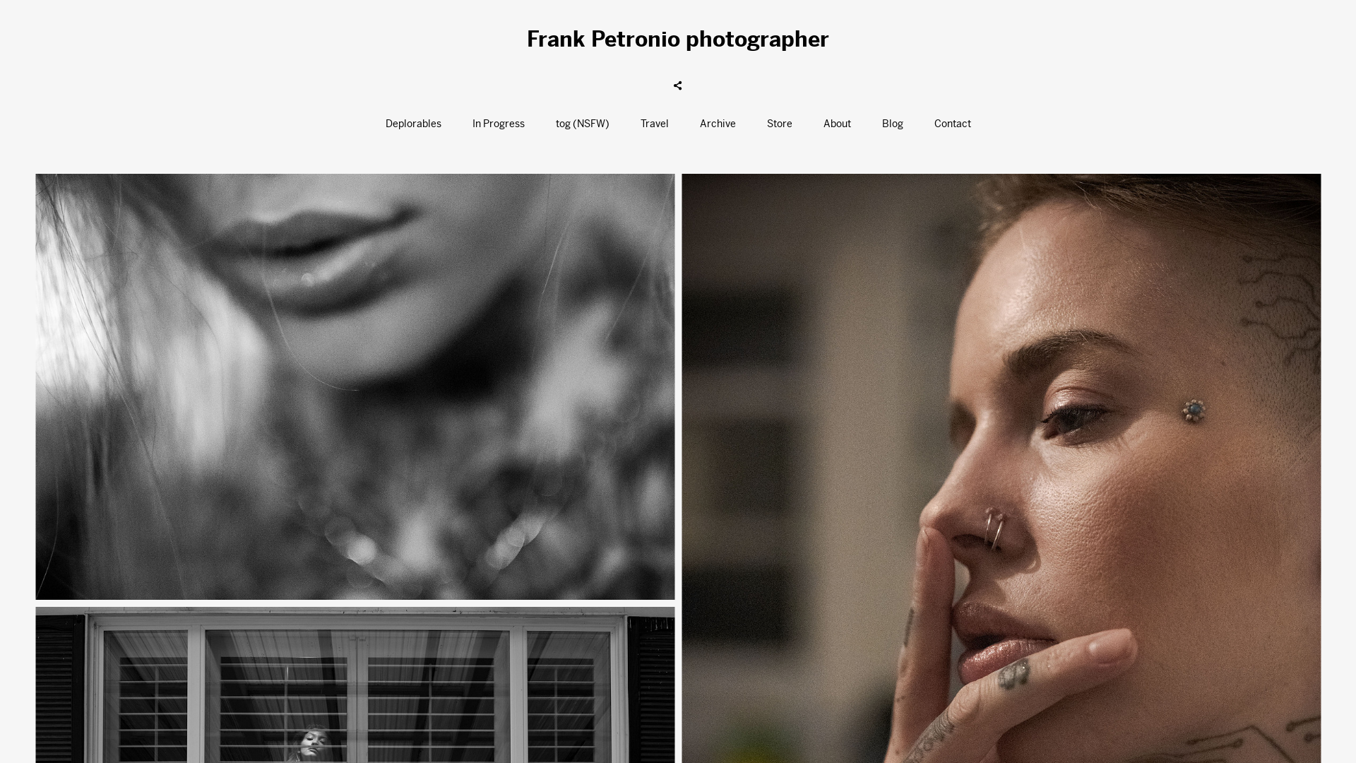 online photography portfolio