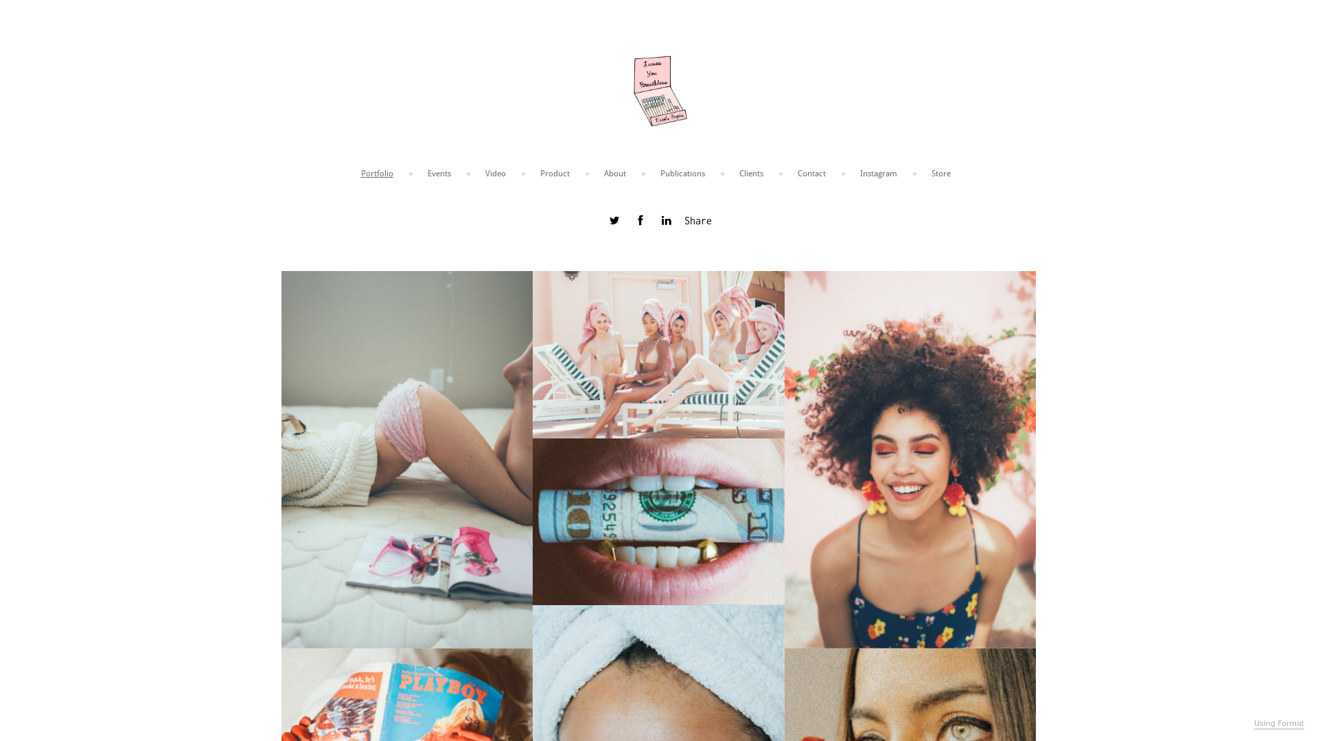 Rozette Rago online photography portfolio