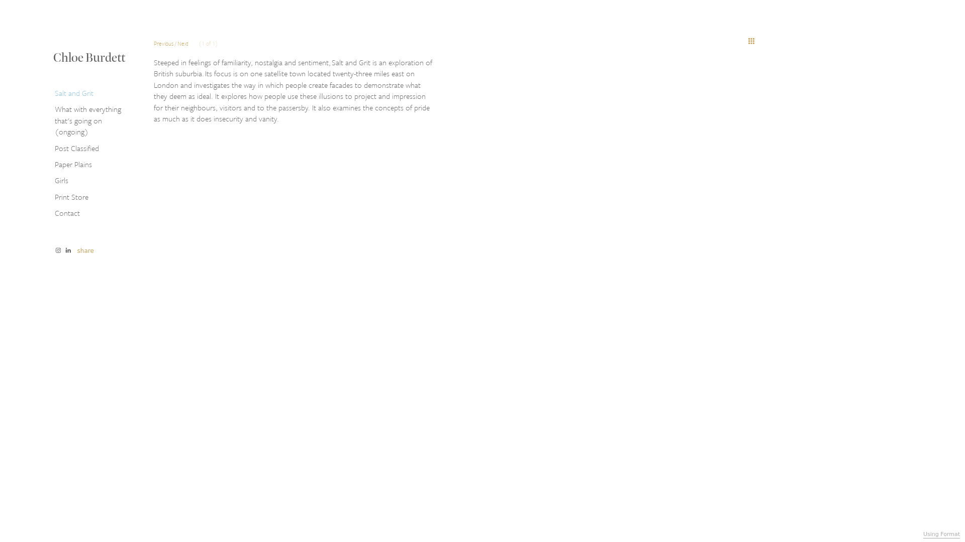 online photography portfolio