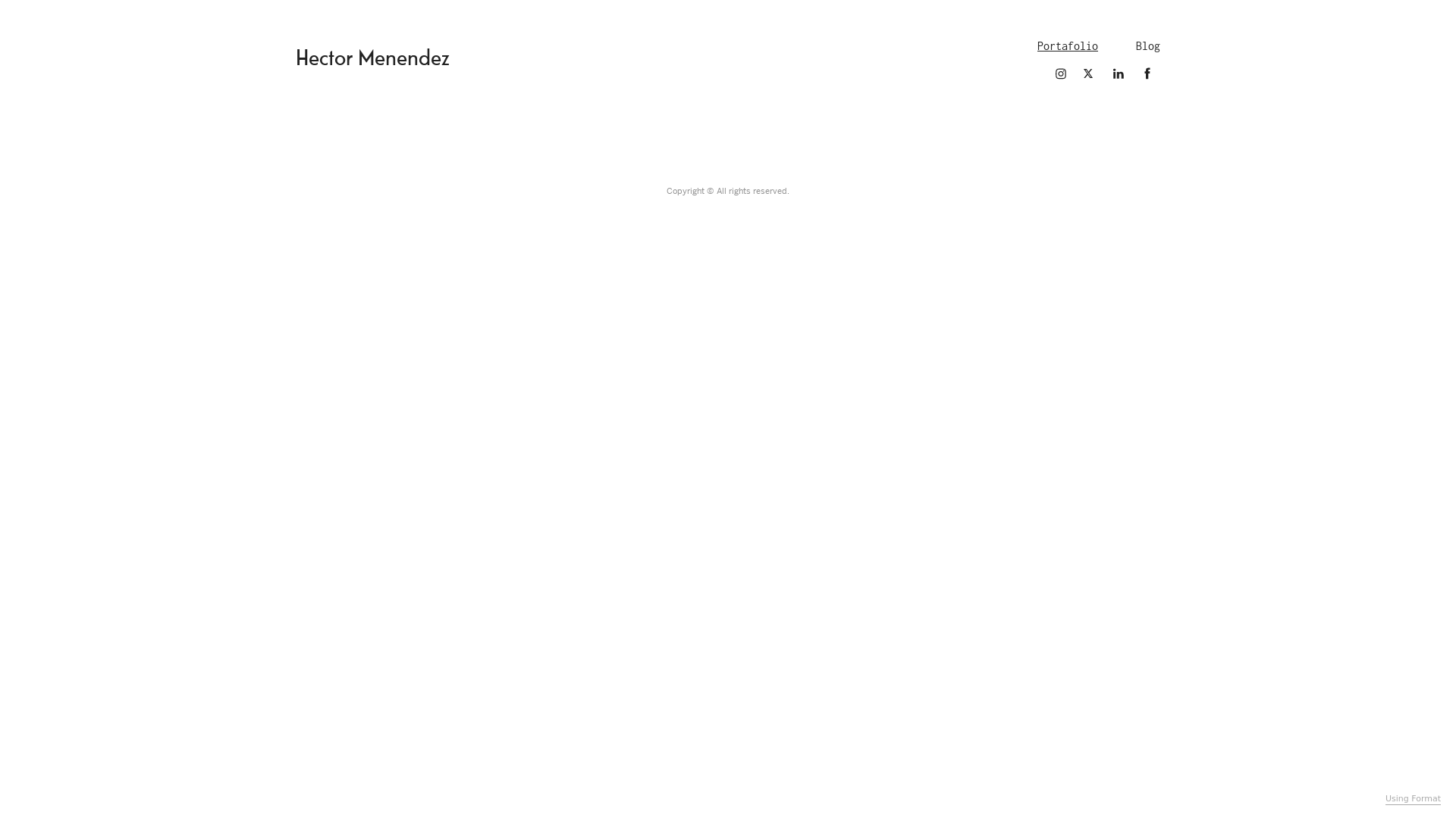 online photography portfolio