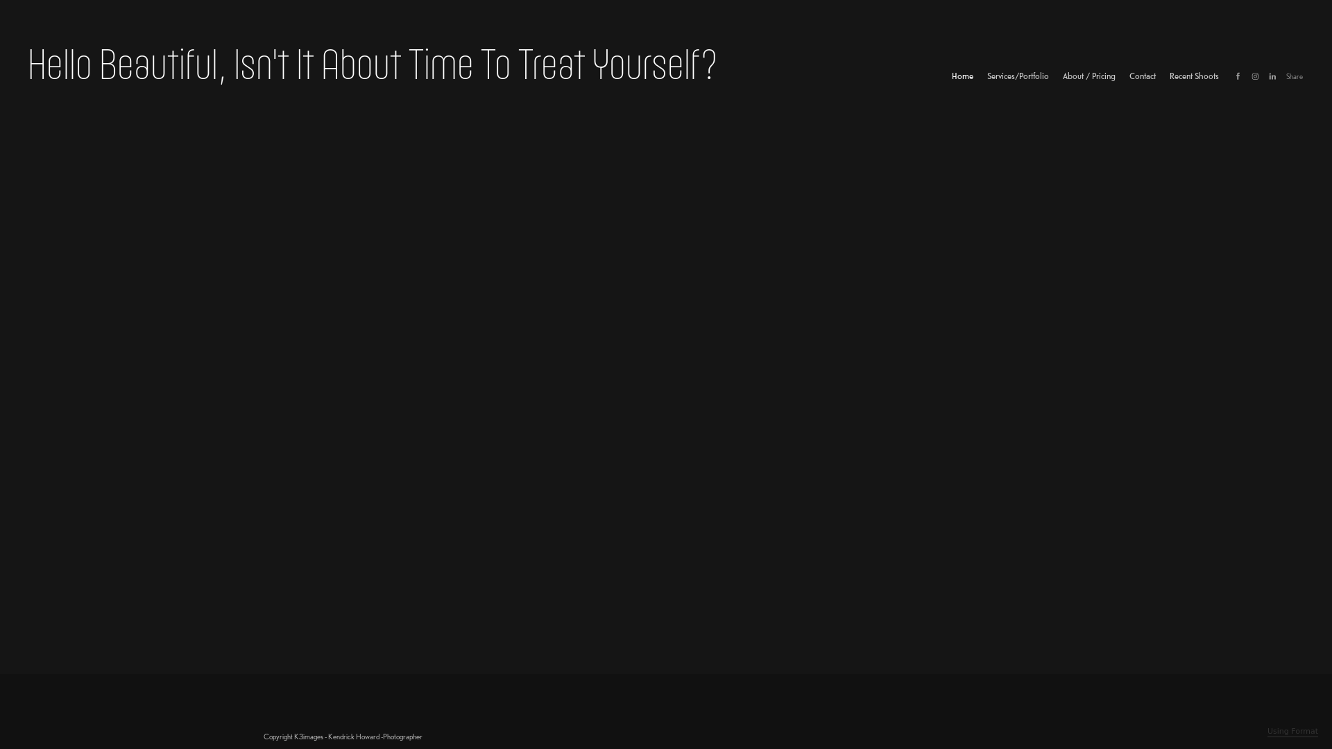 online photography portfolio