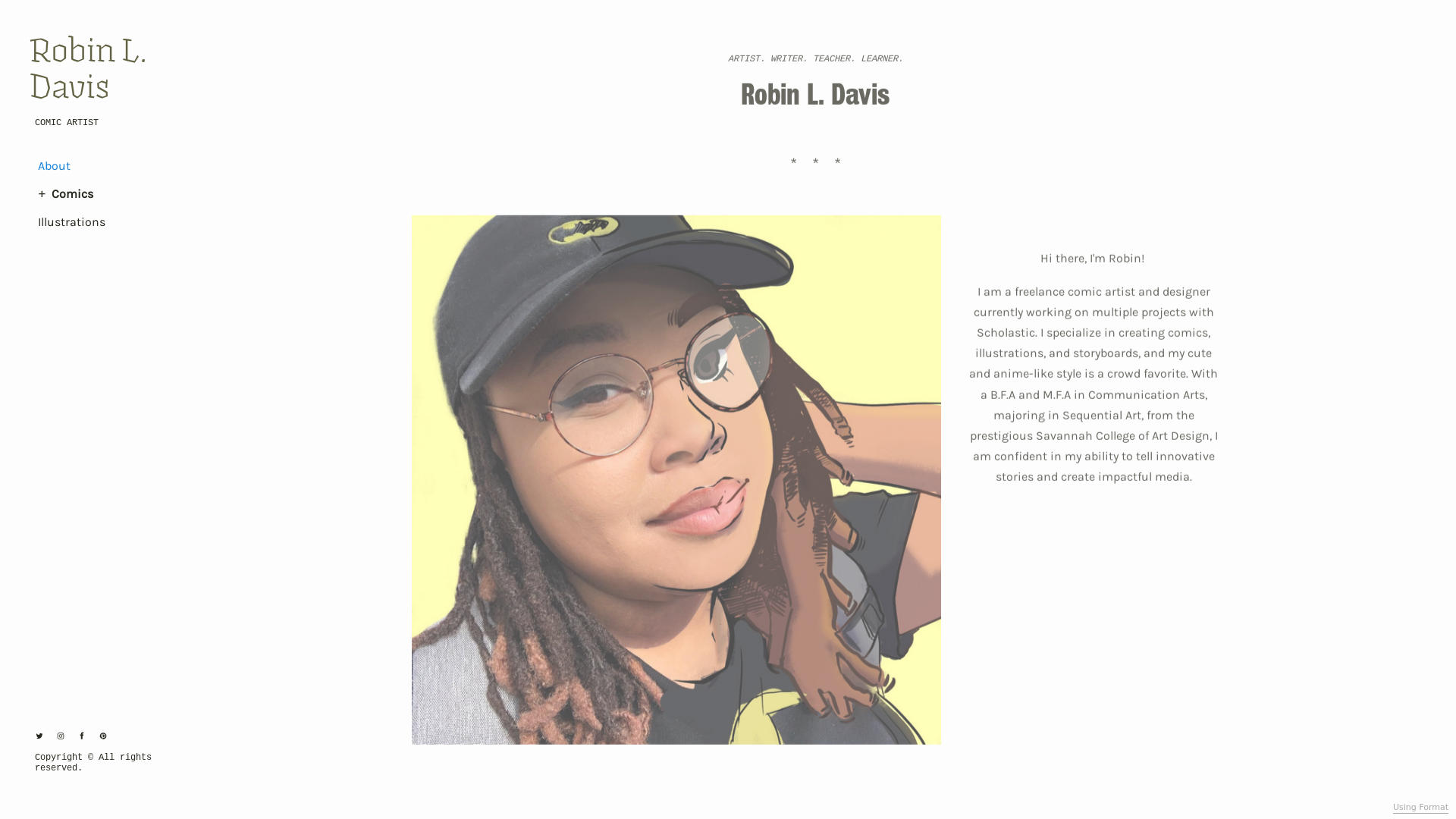 Format portfolio