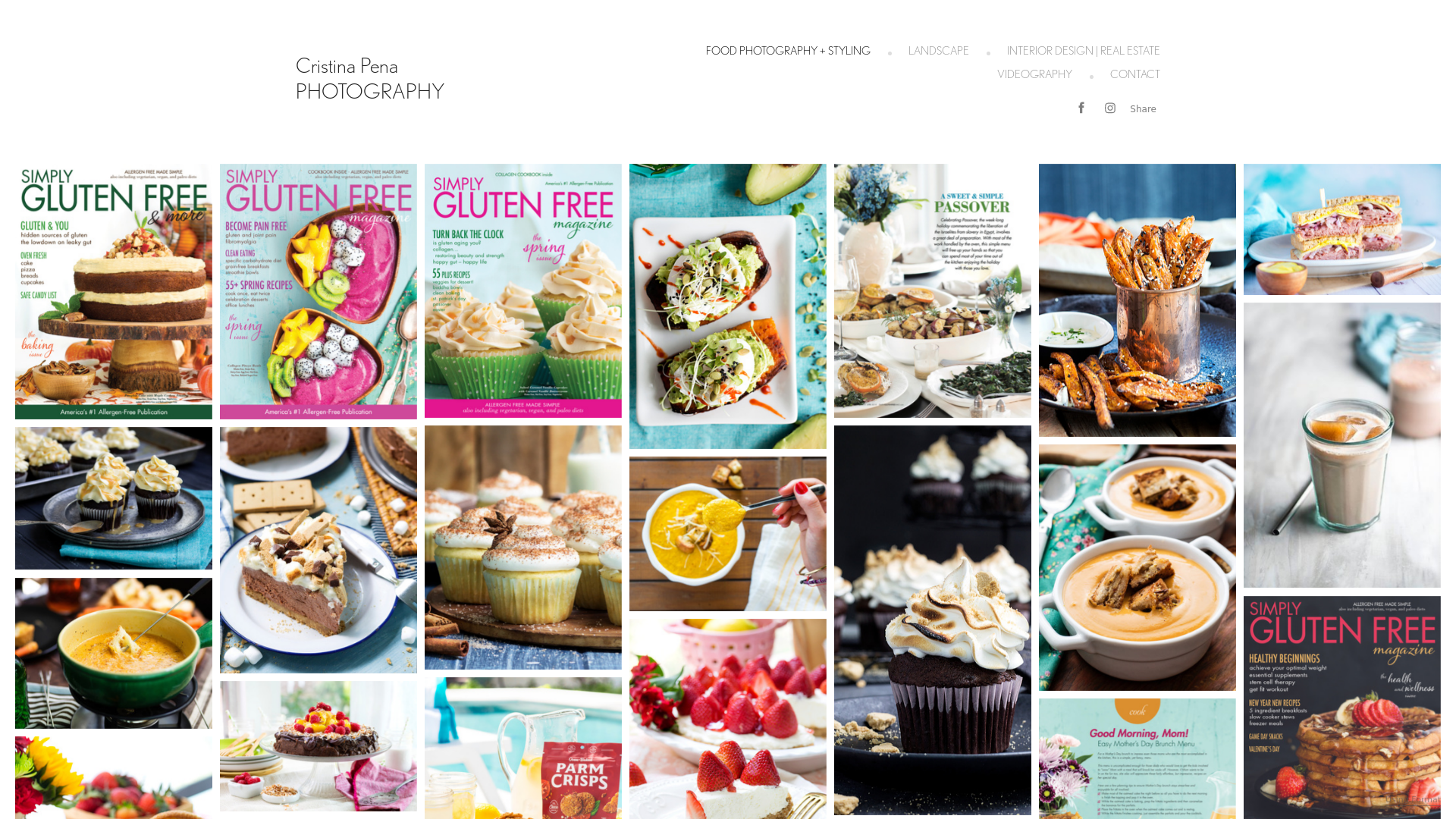 online photography portfolio