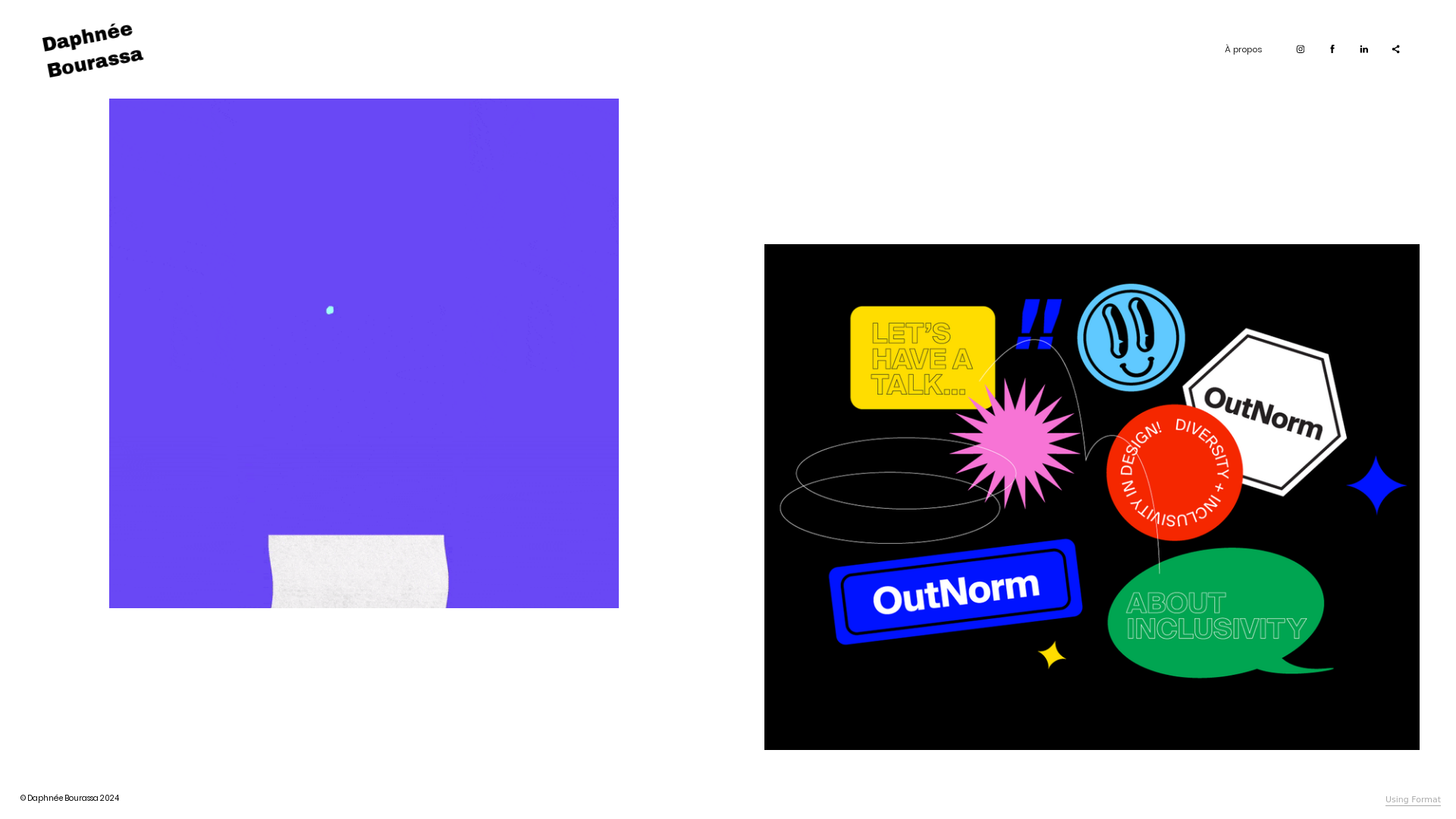 Format portfolio