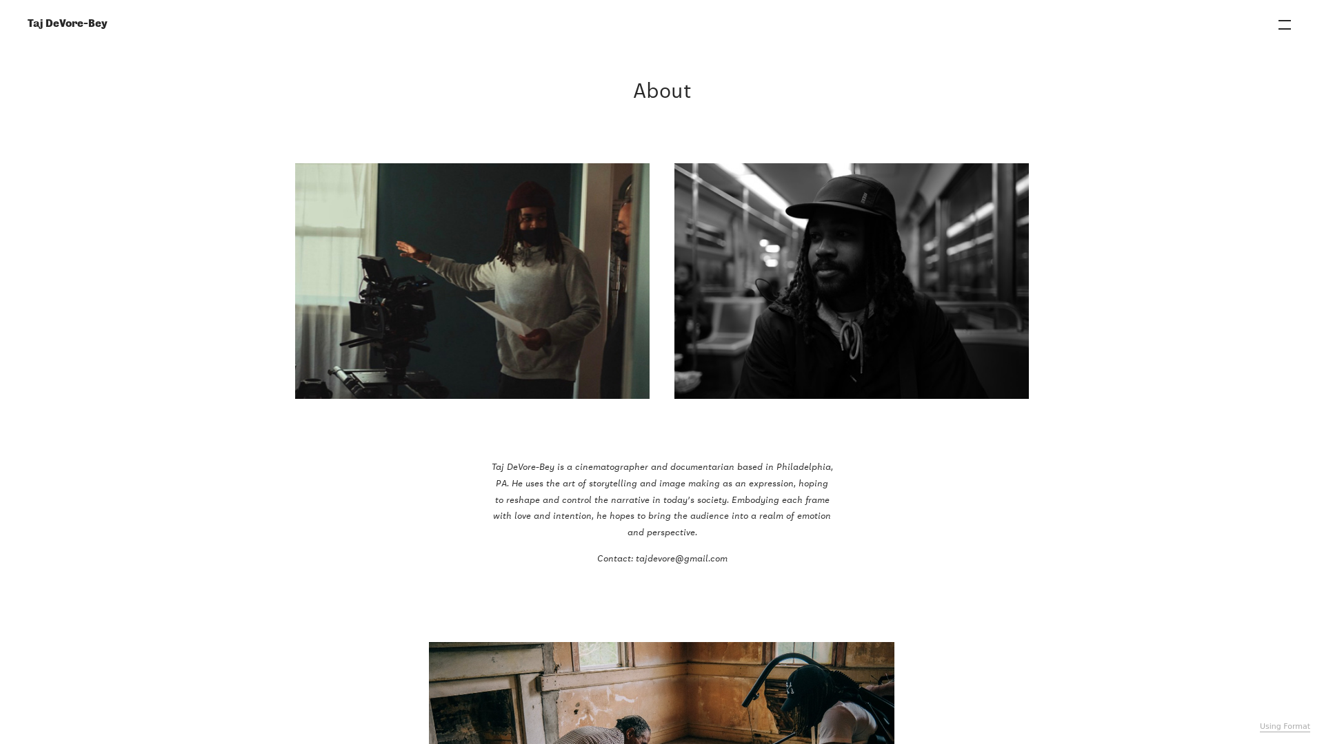 Format portfolio