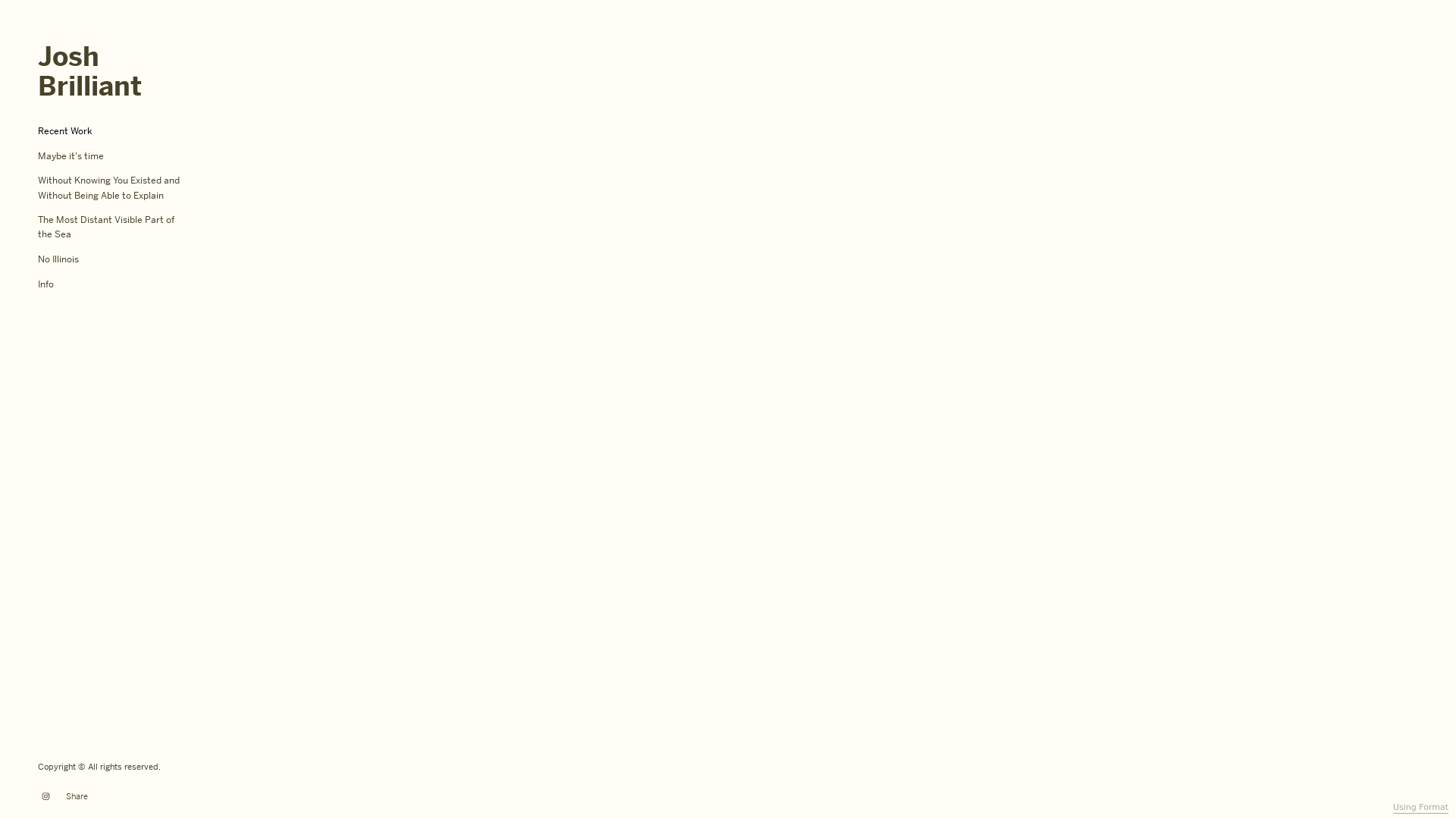 Format portfolio